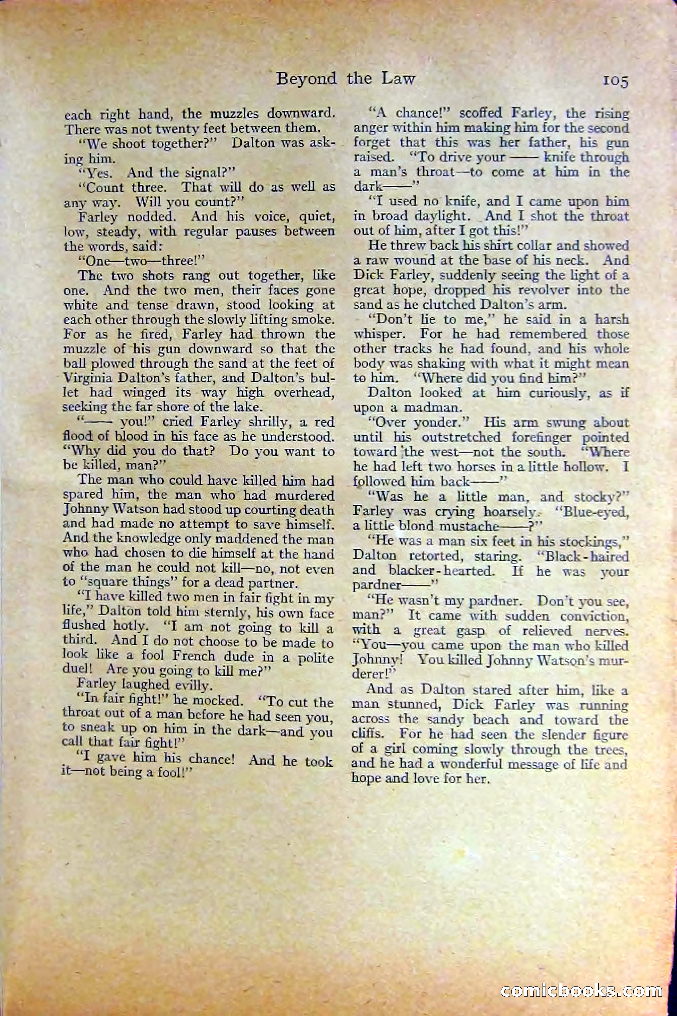 Adventure Magazine, October 1915 — page 107 of 228