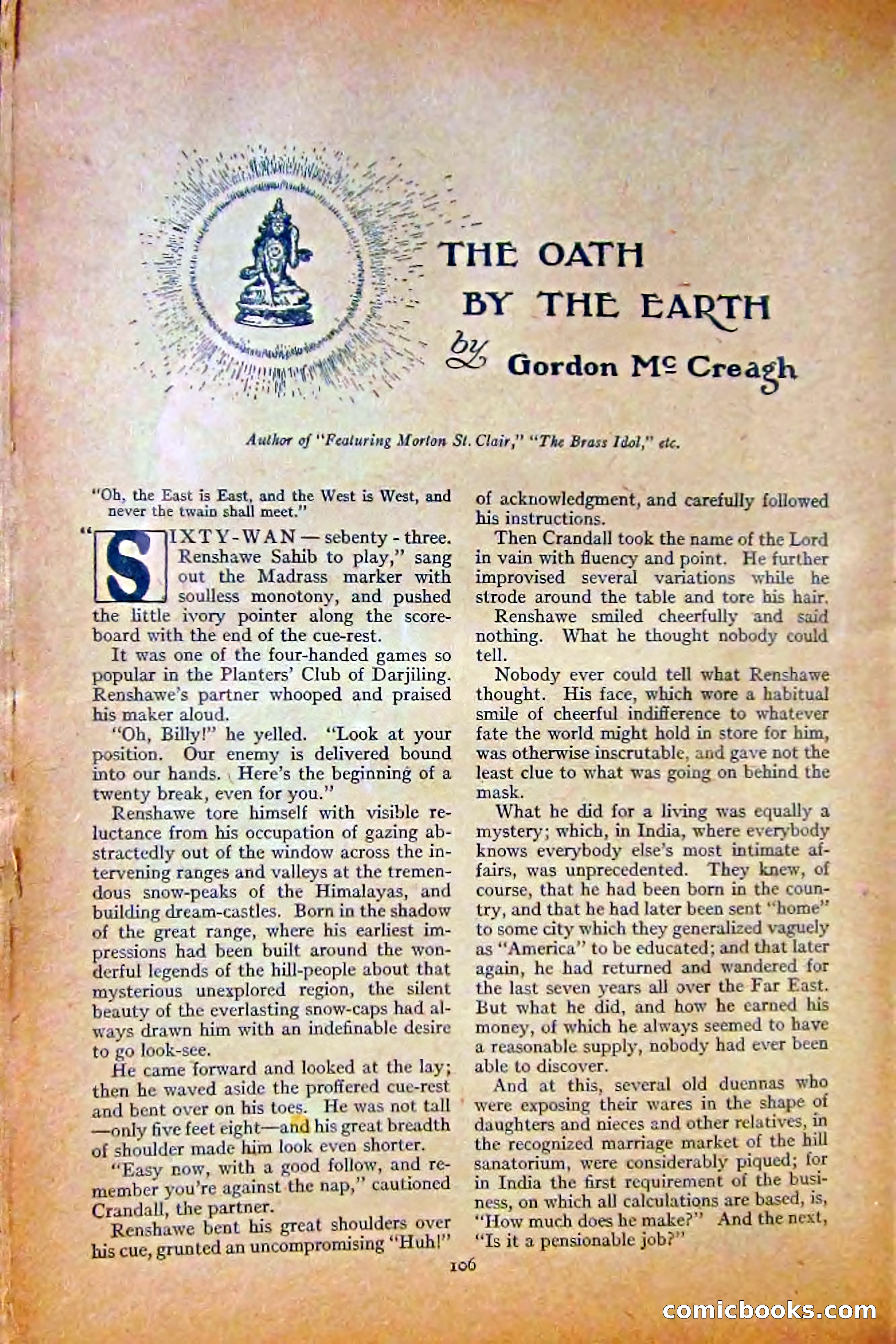 Adventure Magazine, October 1915 — page 108 of 228