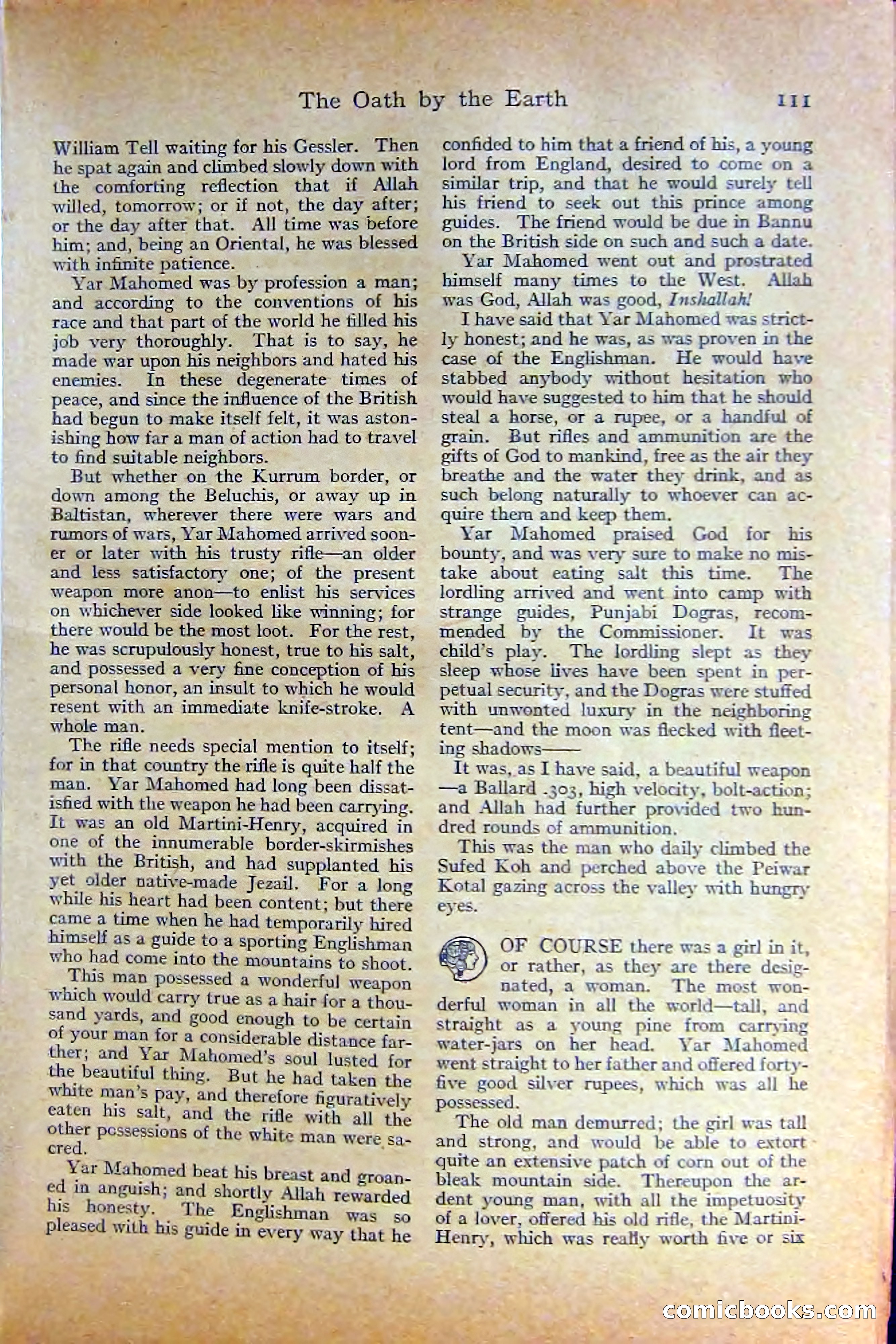Adventure Magazine, October 1915 — page 113 of 228
