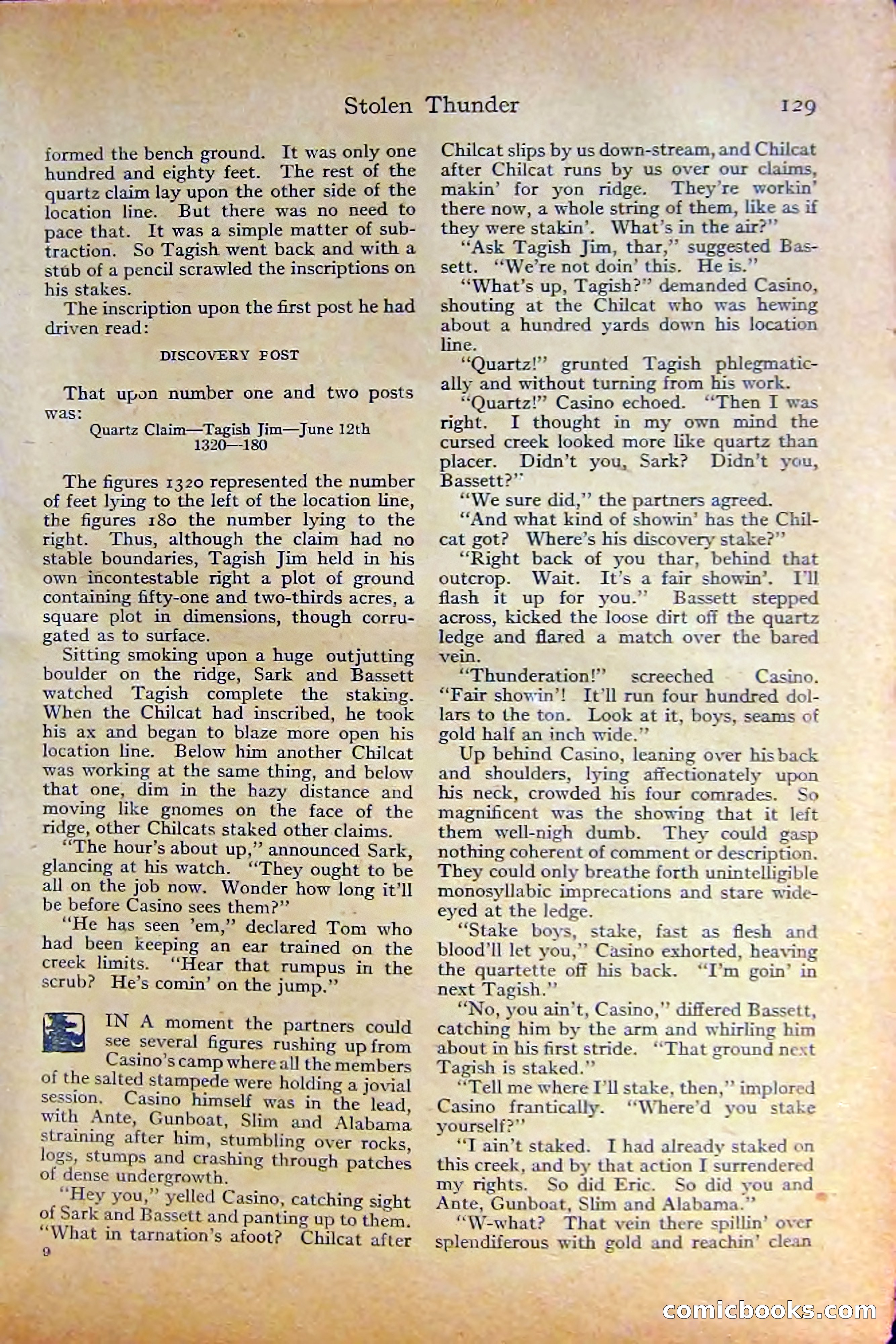 Adventure Magazine, October 1915 — page 131 of 228