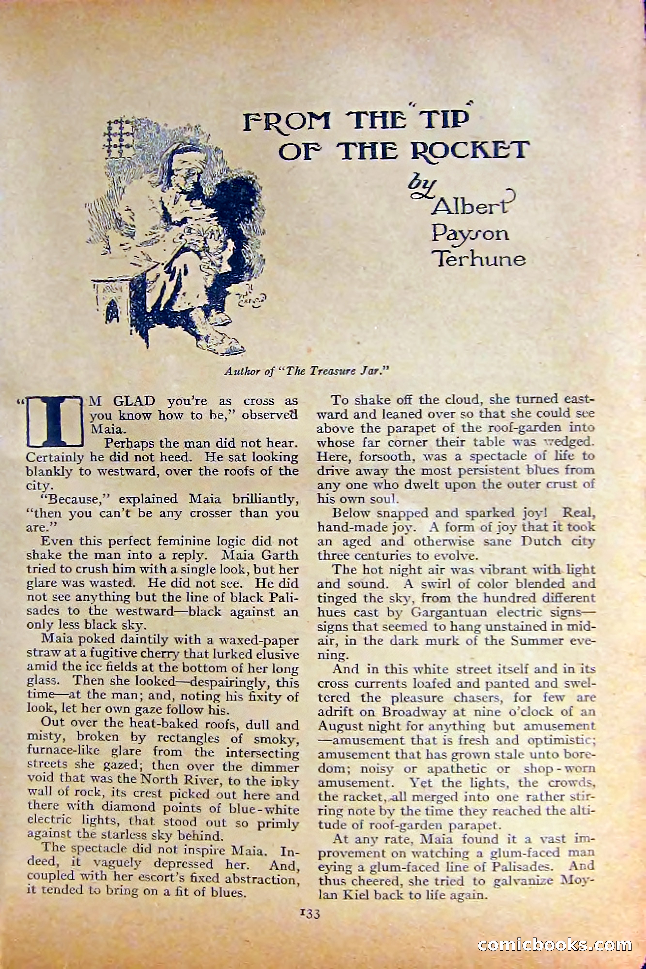 Adventure Magazine, October 1915 — page 135 of 228