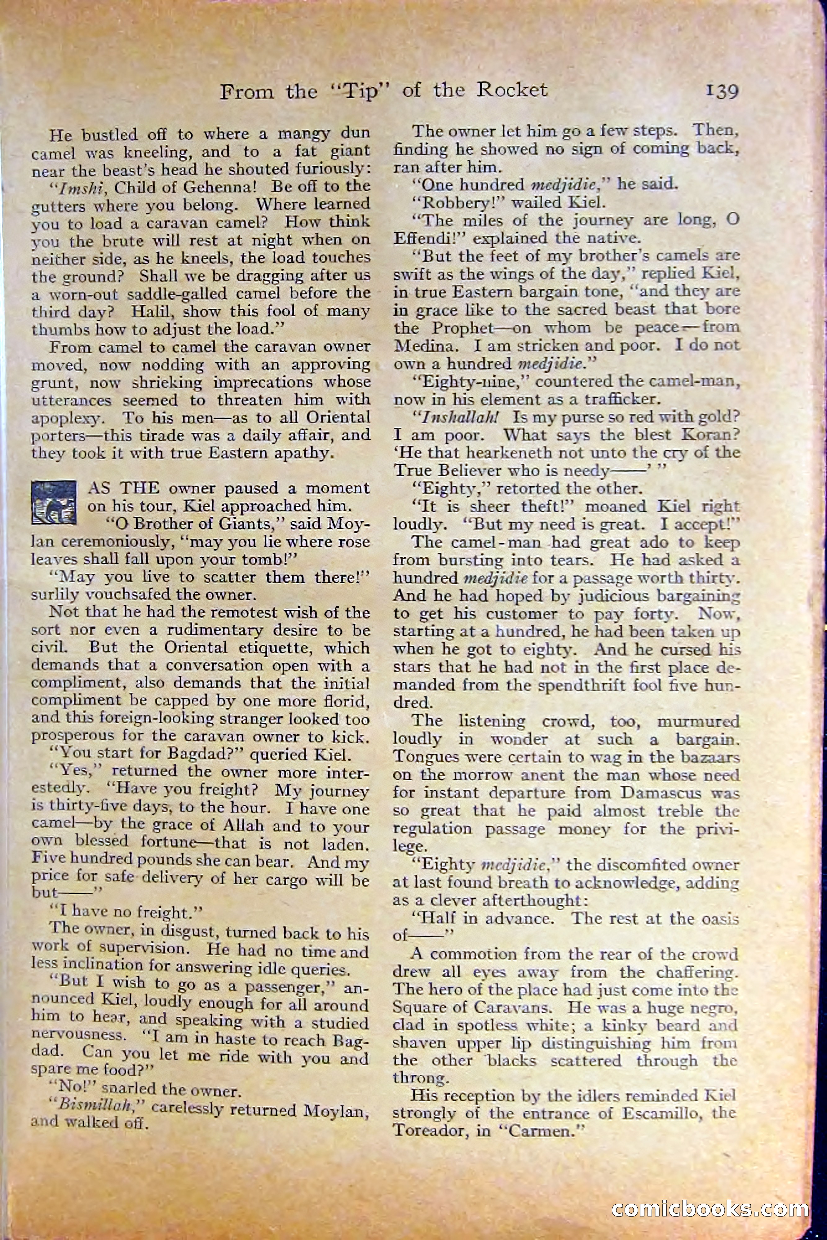 Adventure Magazine, October 1915 — page 141 of 228