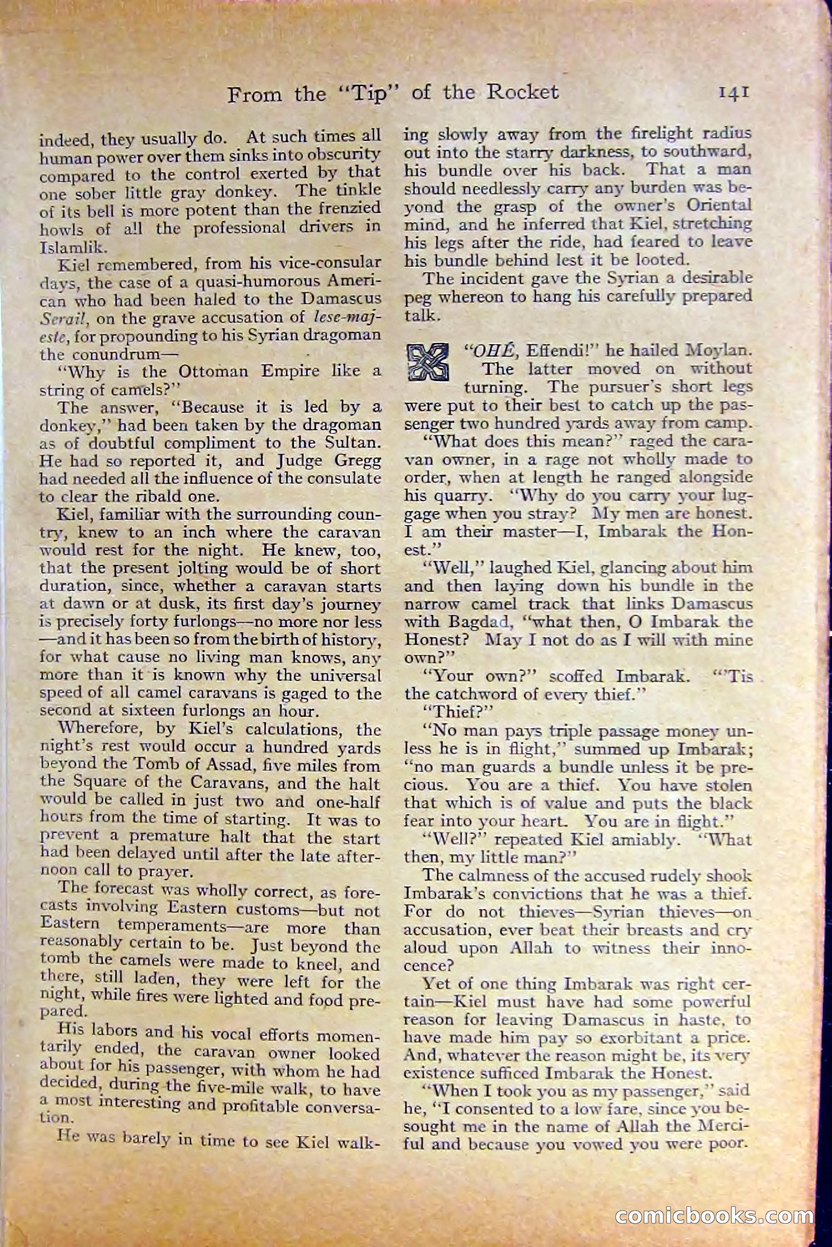 Adventure Magazine, October 1915 — page 143 of 228