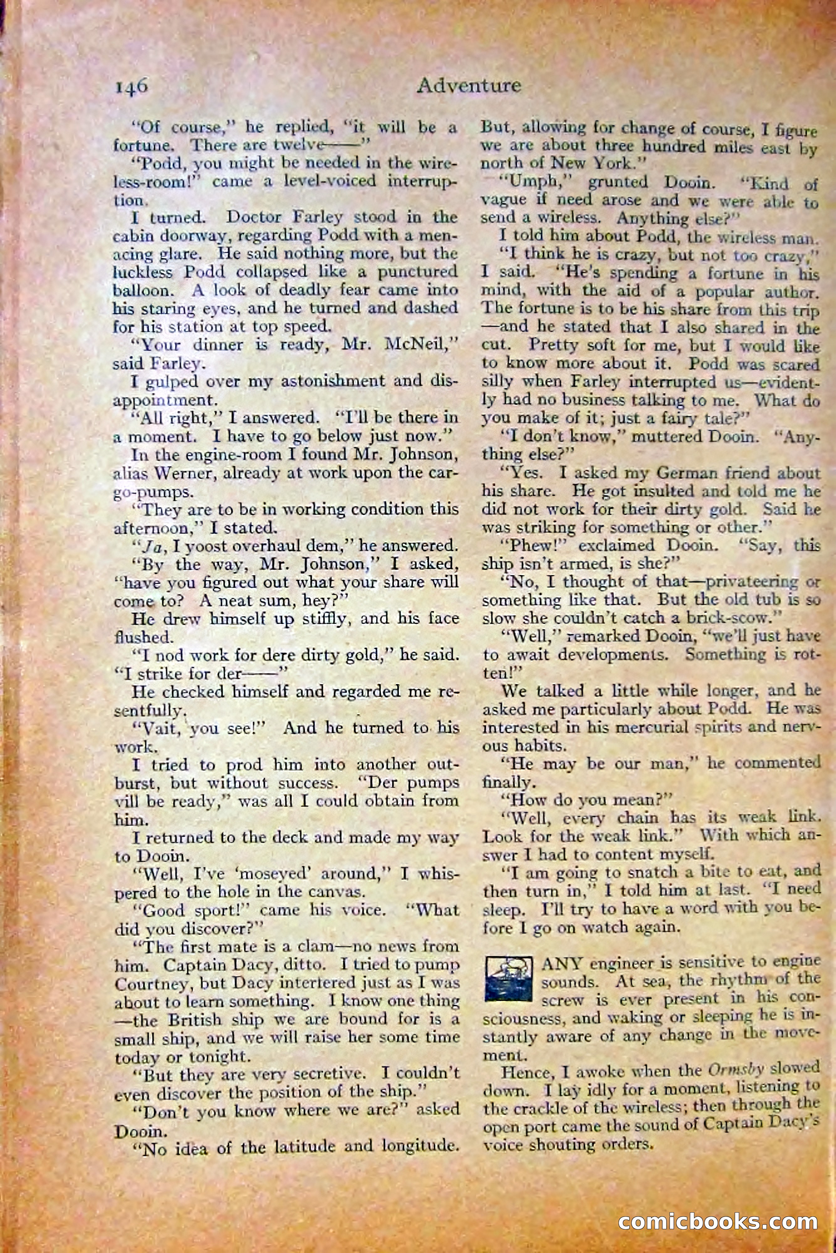 Adventure Magazine, October 1915 — page 148 of 228