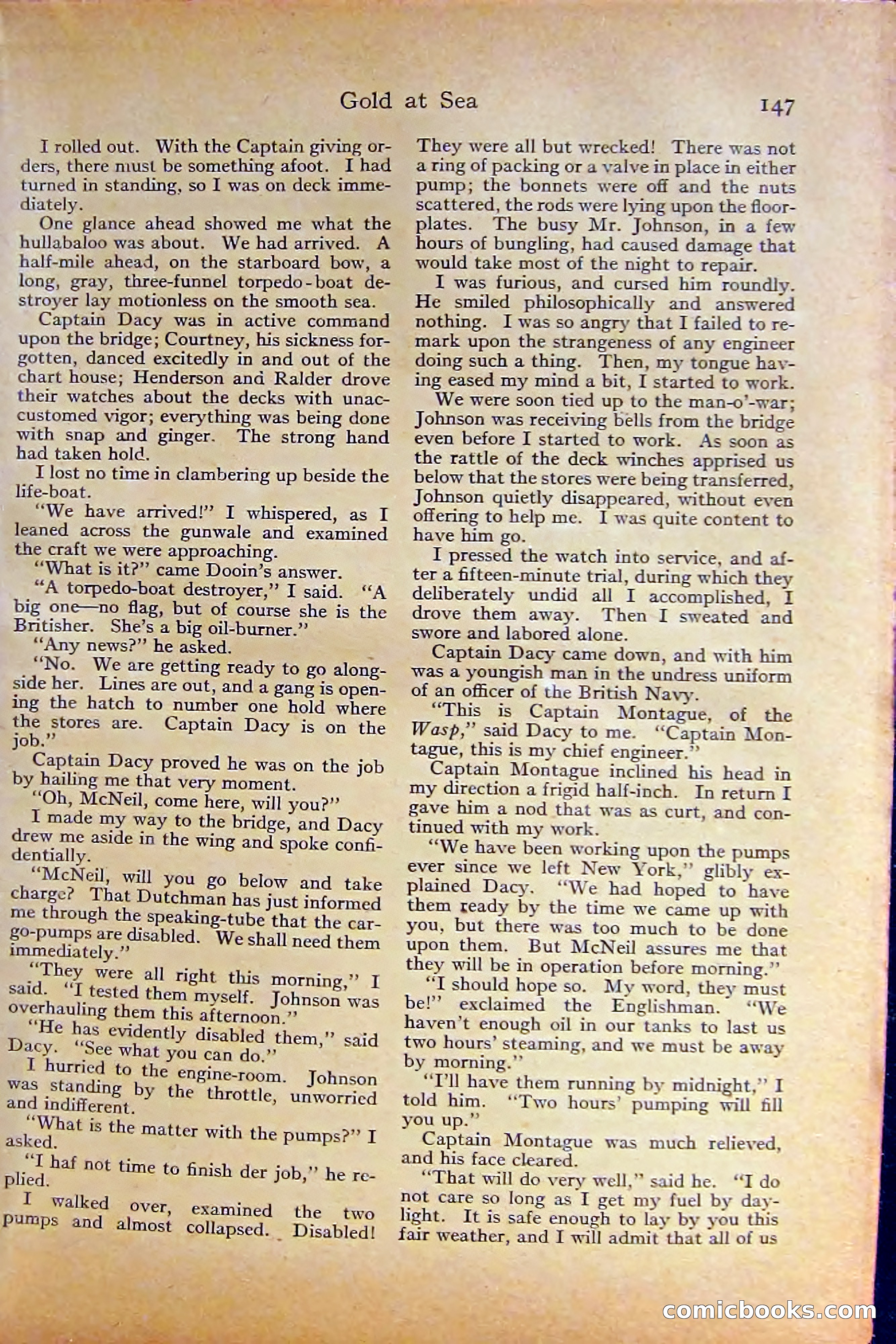 Adventure Magazine, October 1915 — page 149 of 228