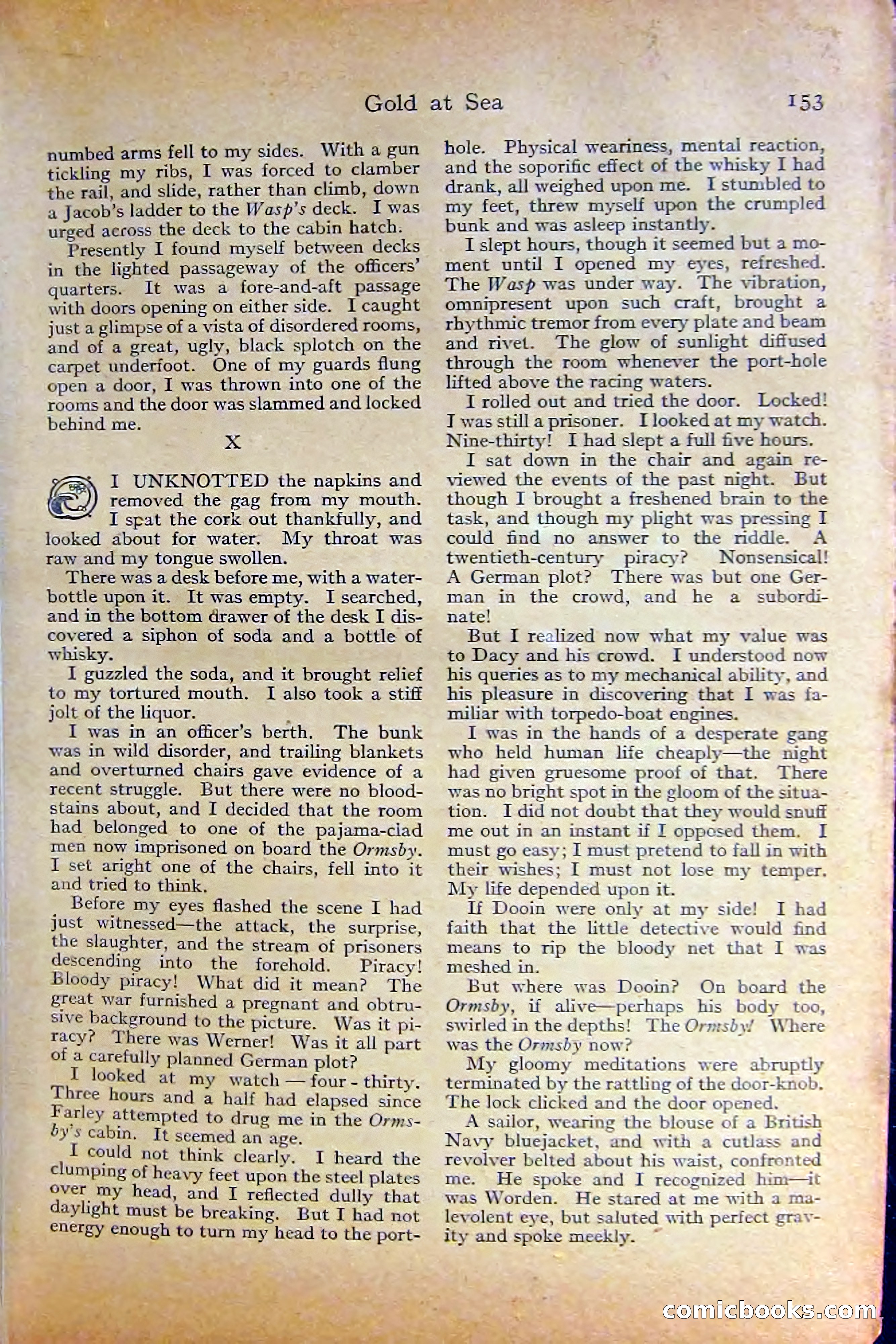 Adventure Magazine, October 1915 — page 155 of 228