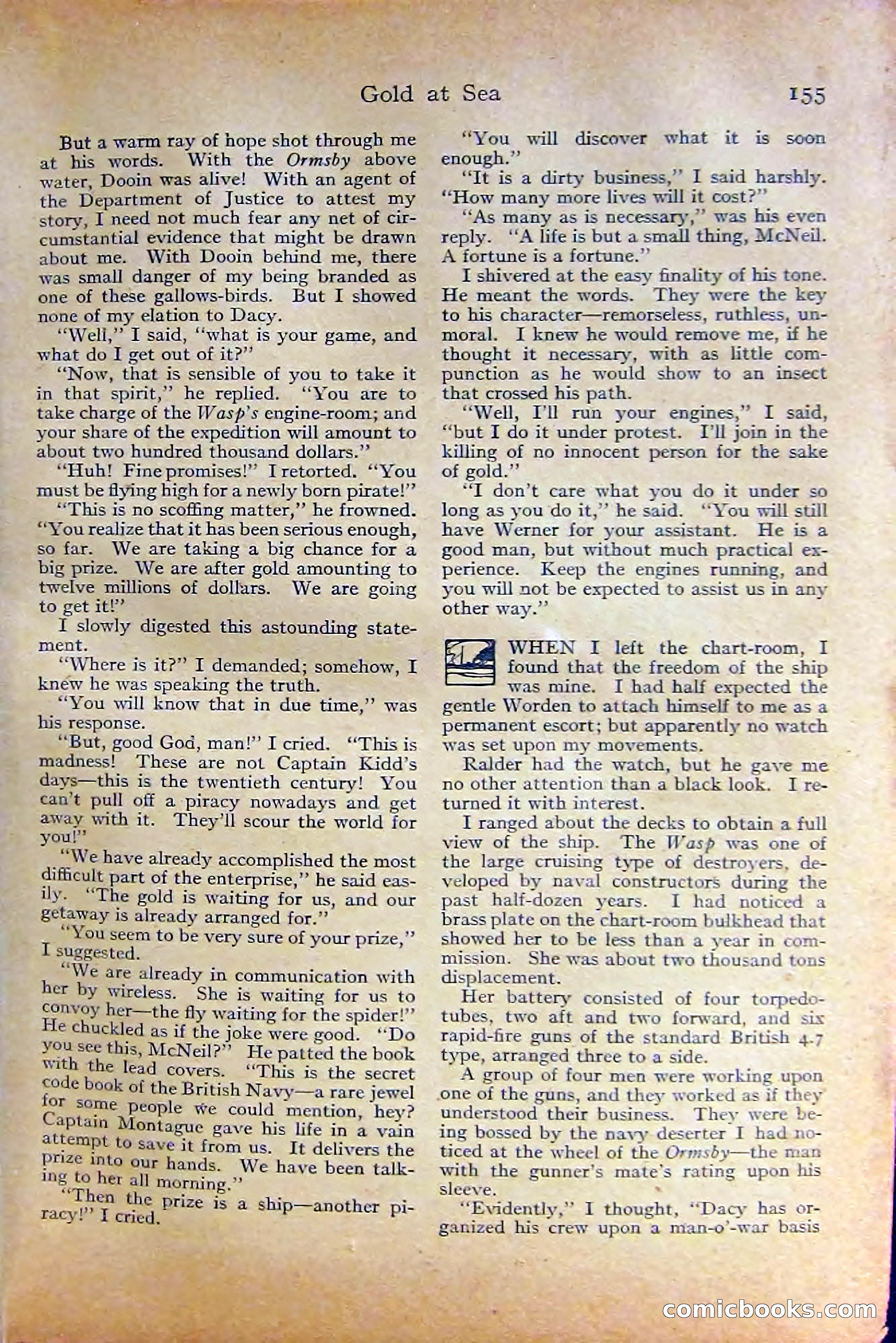 Adventure Magazine, October 1915 — page 157 of 228