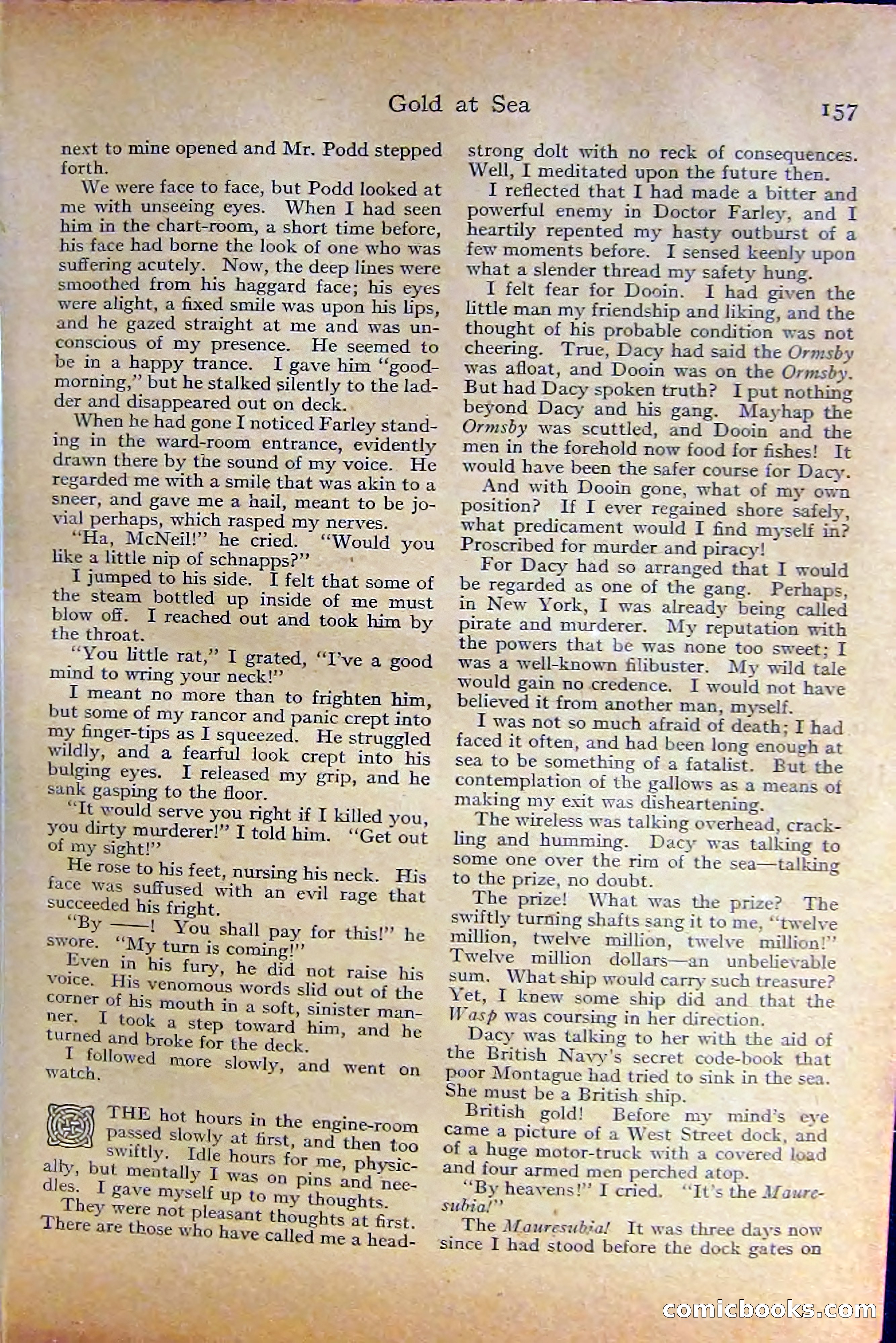 Adventure Magazine, October 1915 — page 159 of 228