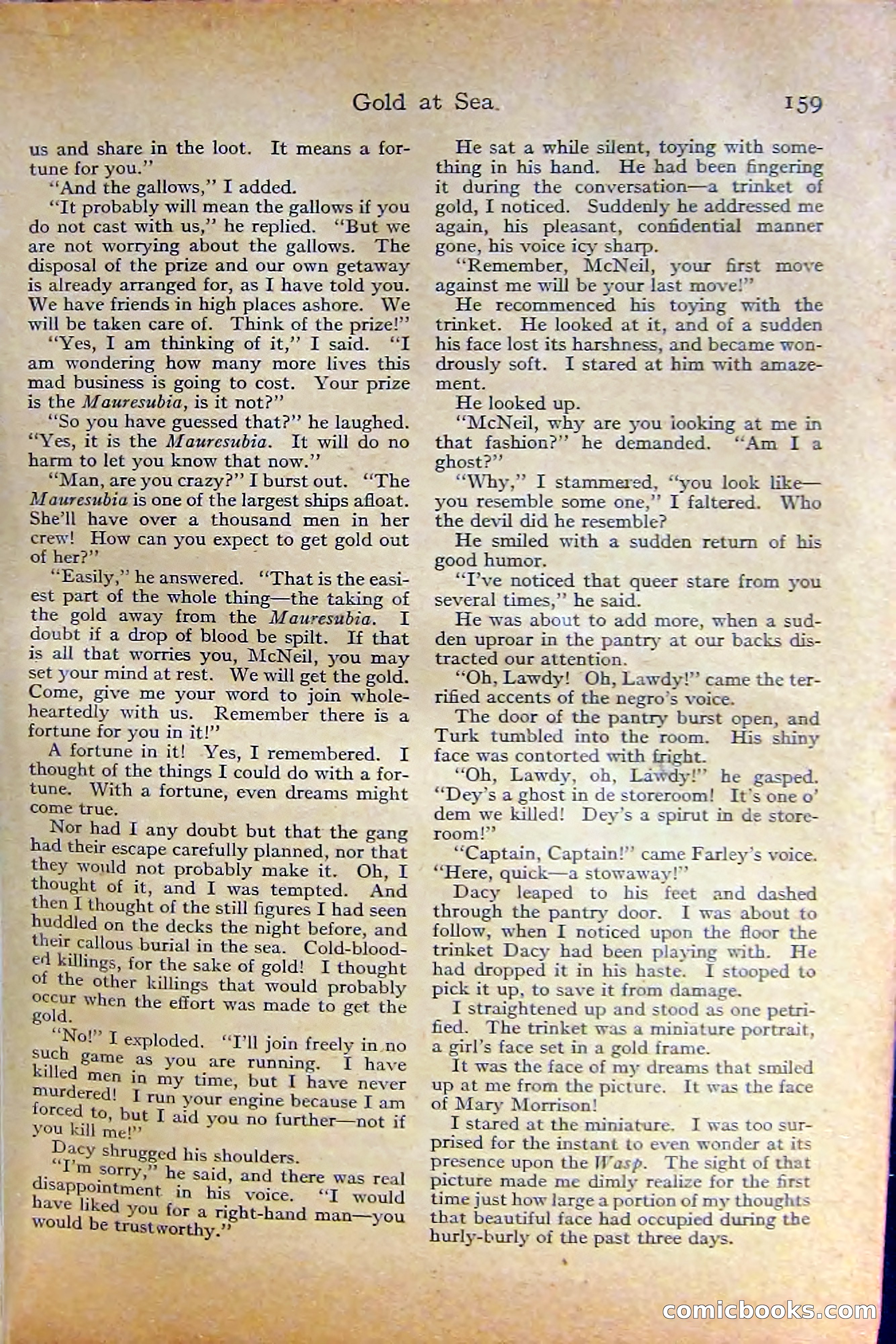 Adventure Magazine, October 1915 — page 161 of 228