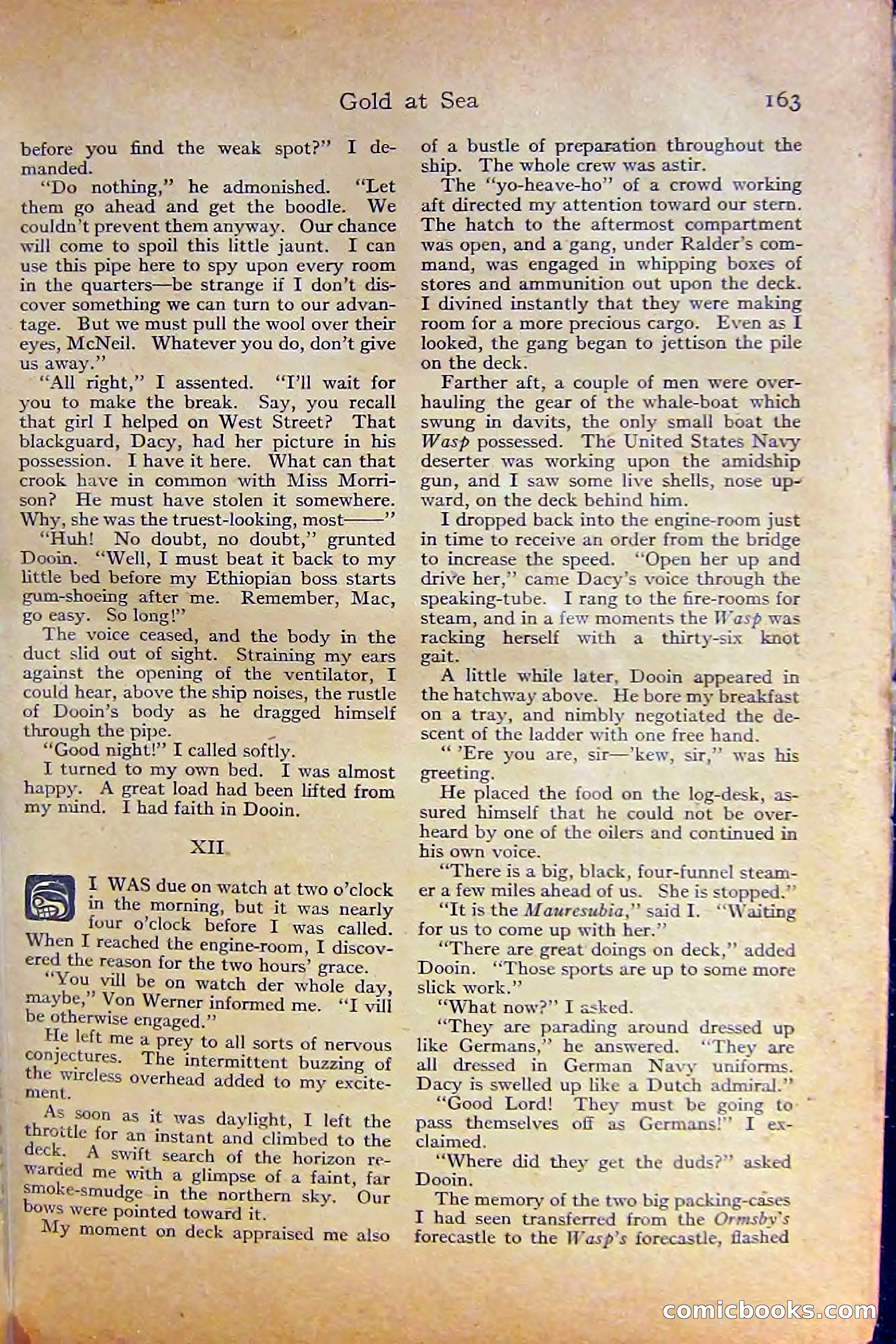 Adventure Magazine, October 1915 — page 165 of 228
