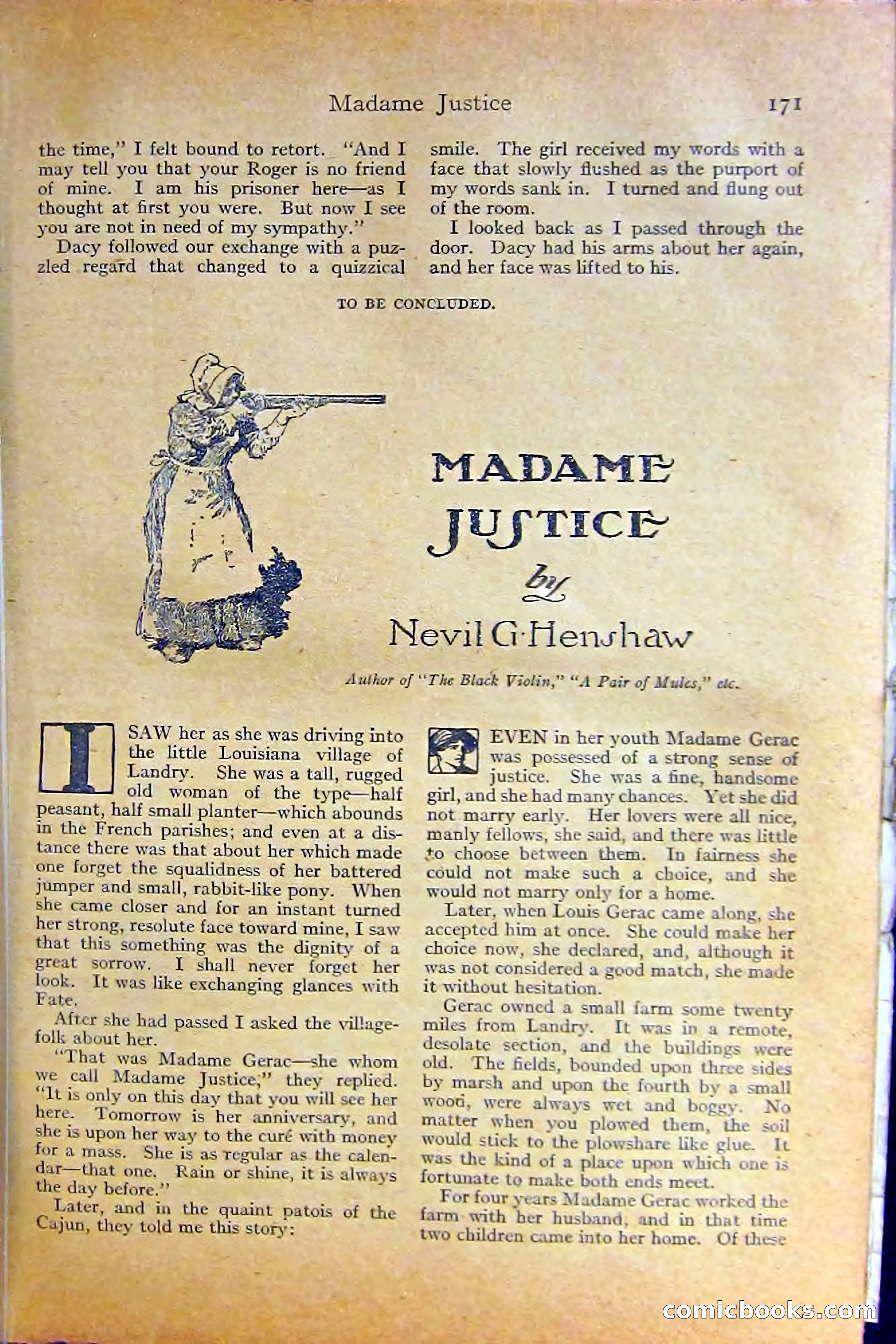 Adventure Magazine, October 1915 — page 173 of 228