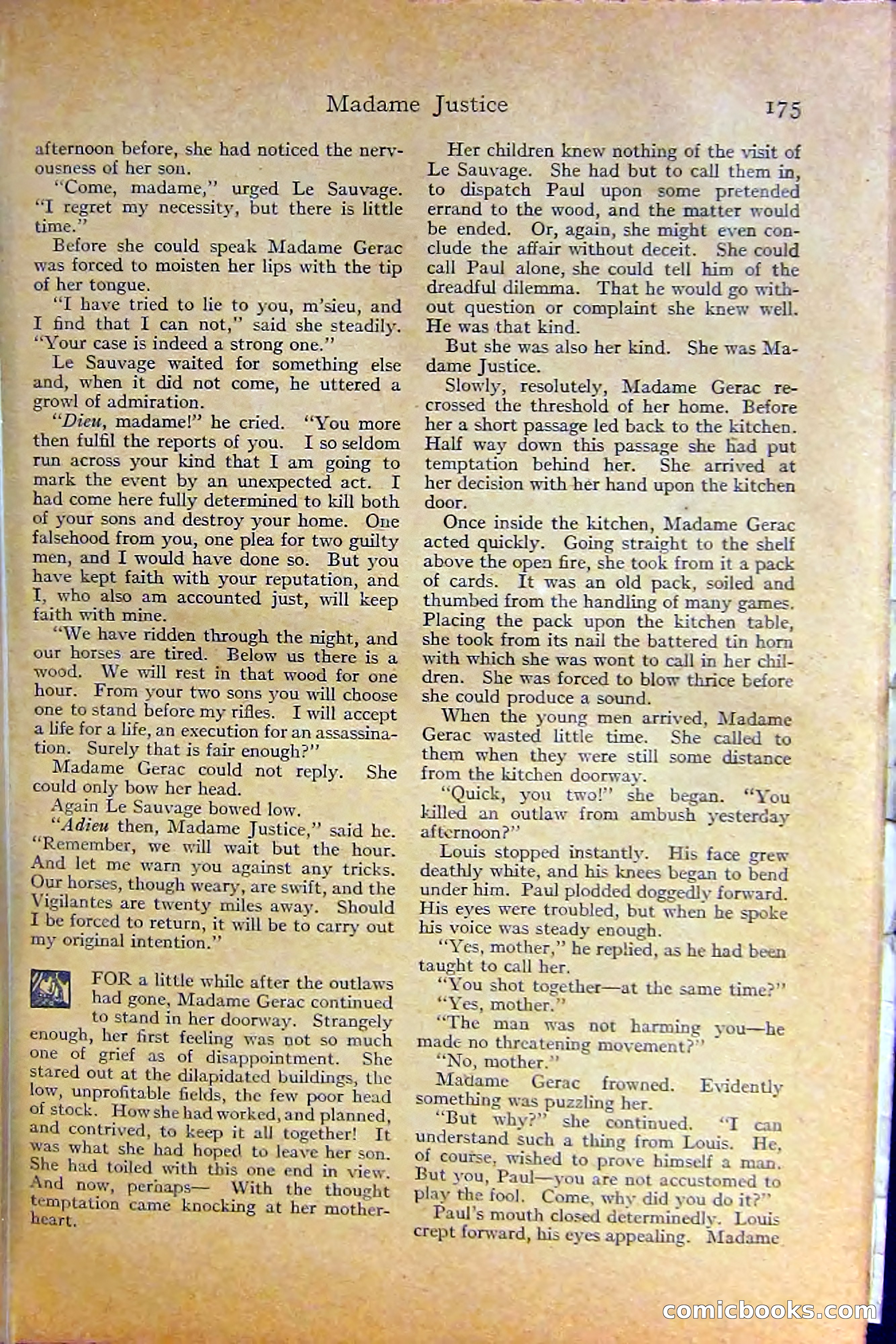 Adventure Magazine, October 1915 — page 177 of 228