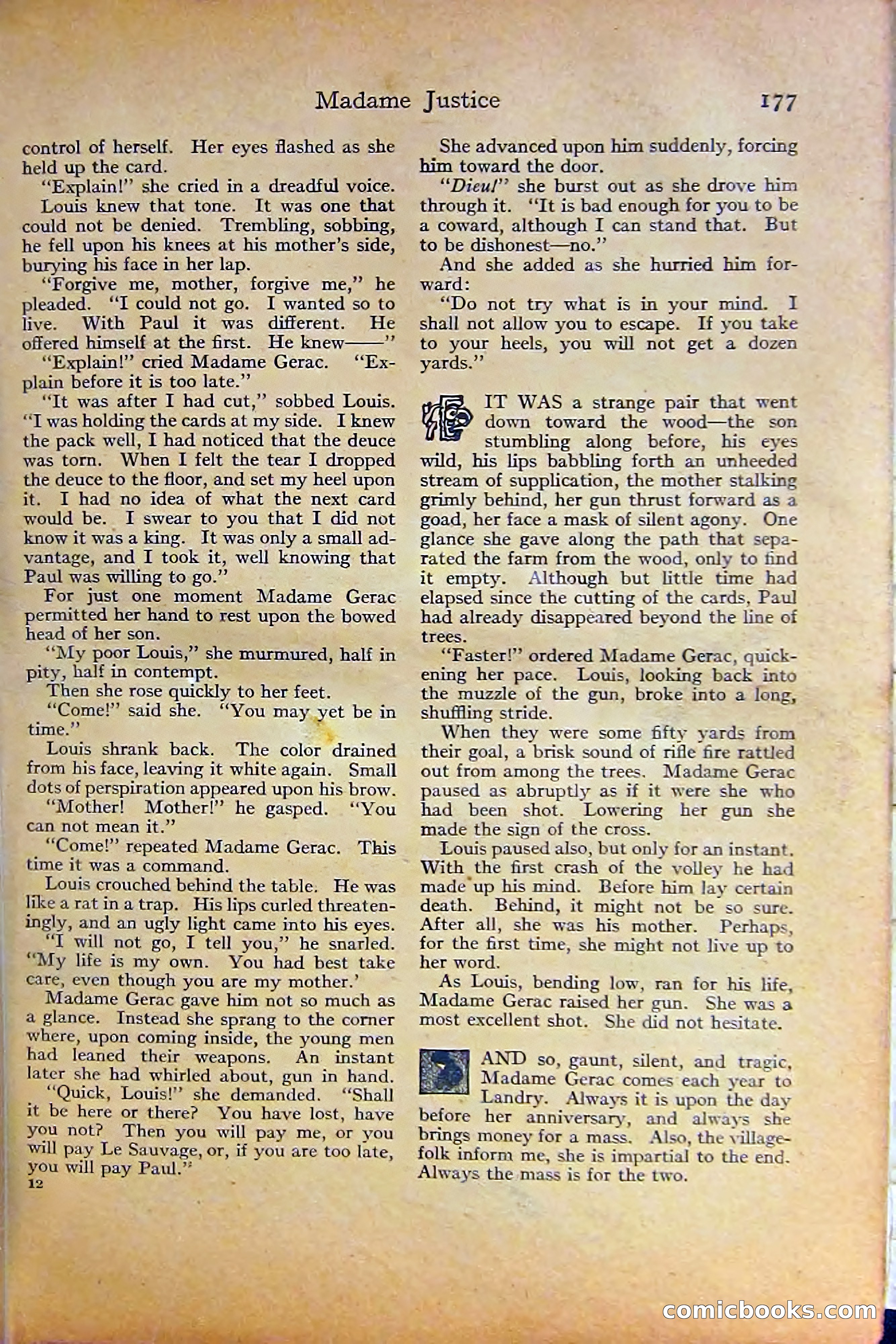 Adventure Magazine, October 1915 — page 179 of 228