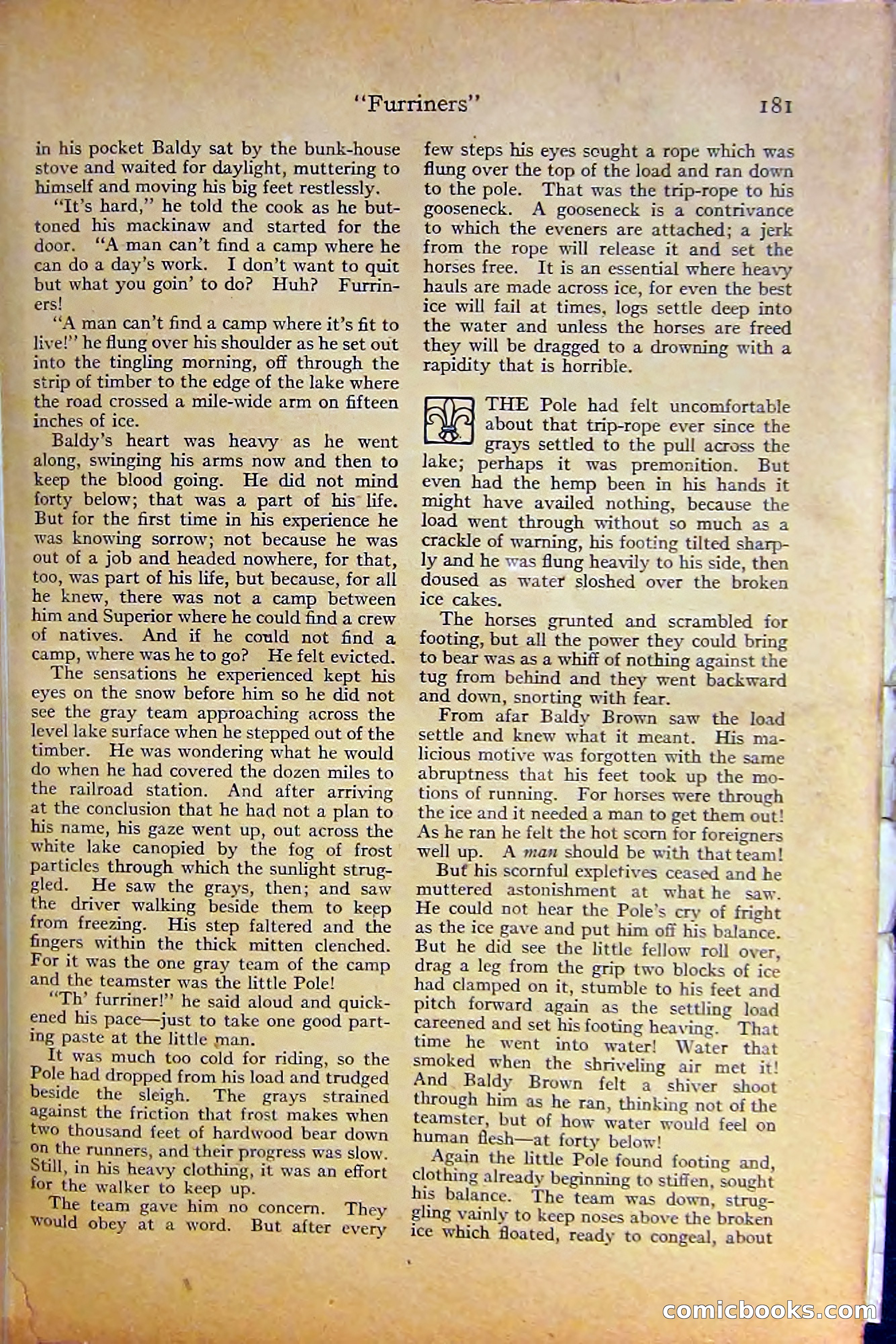 Adventure Magazine, October 1915 — page 183 of 228