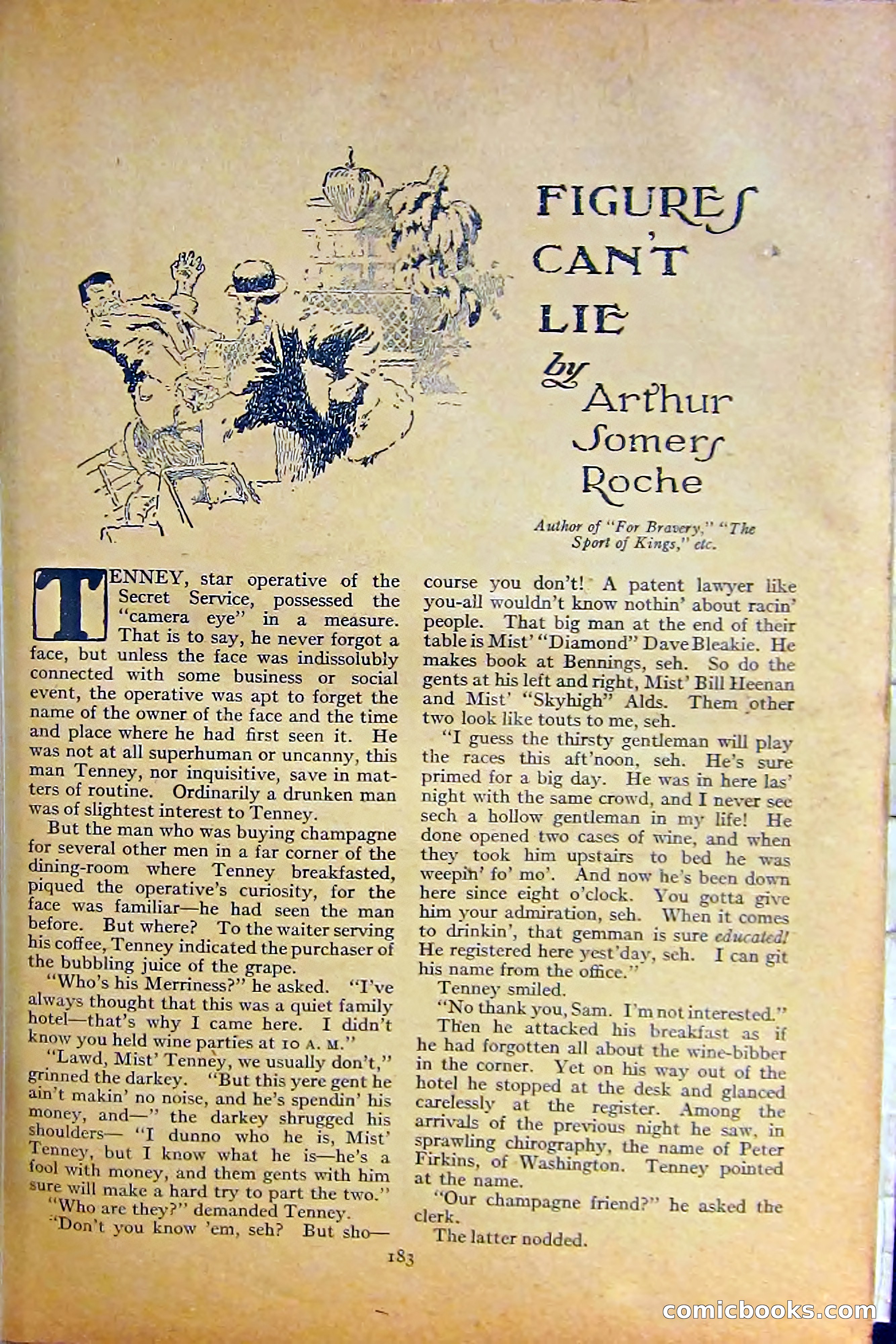 Adventure Magazine, October 1915 — page 185 of 228