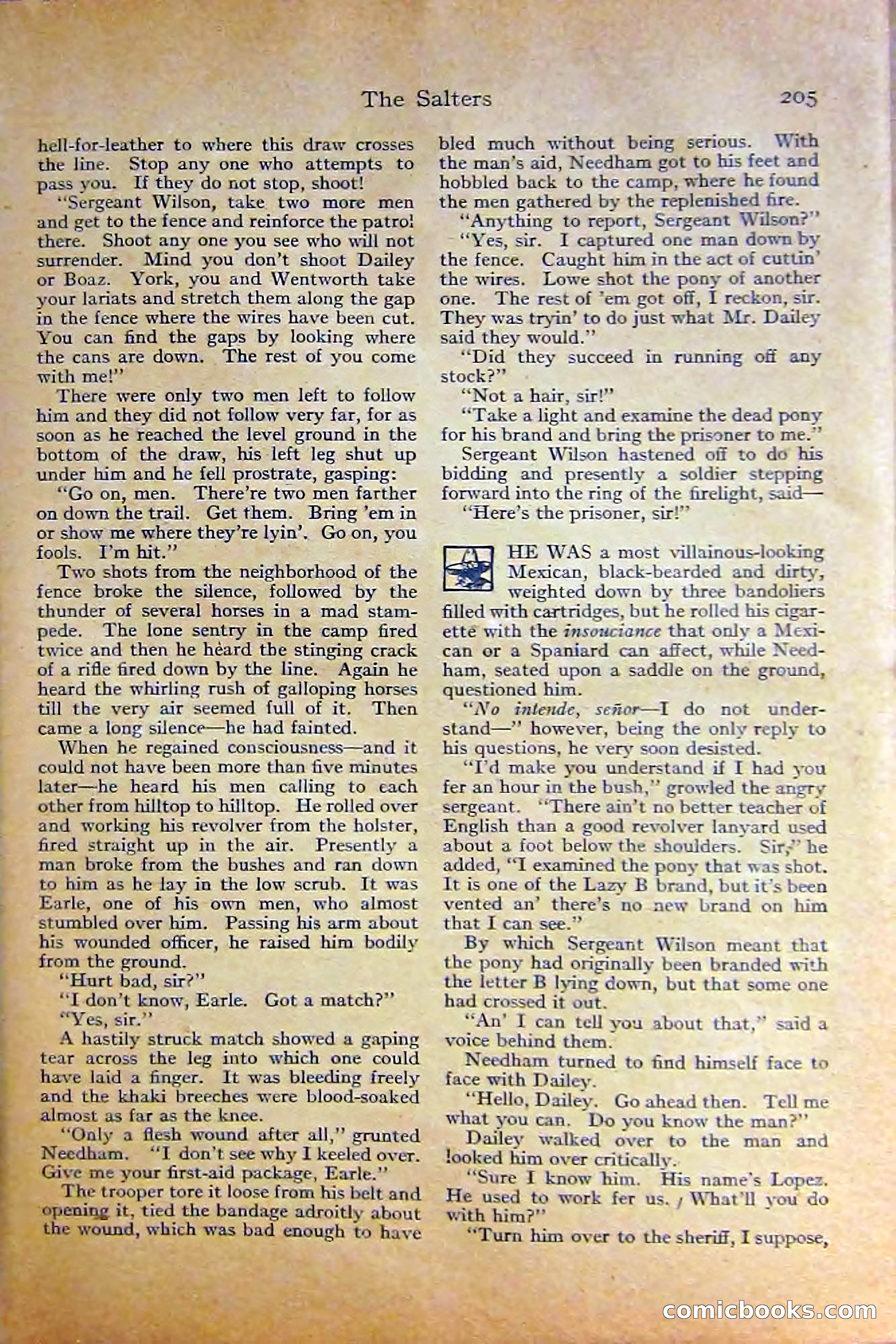 Adventure Magazine, October 1915 — page 207 of 228