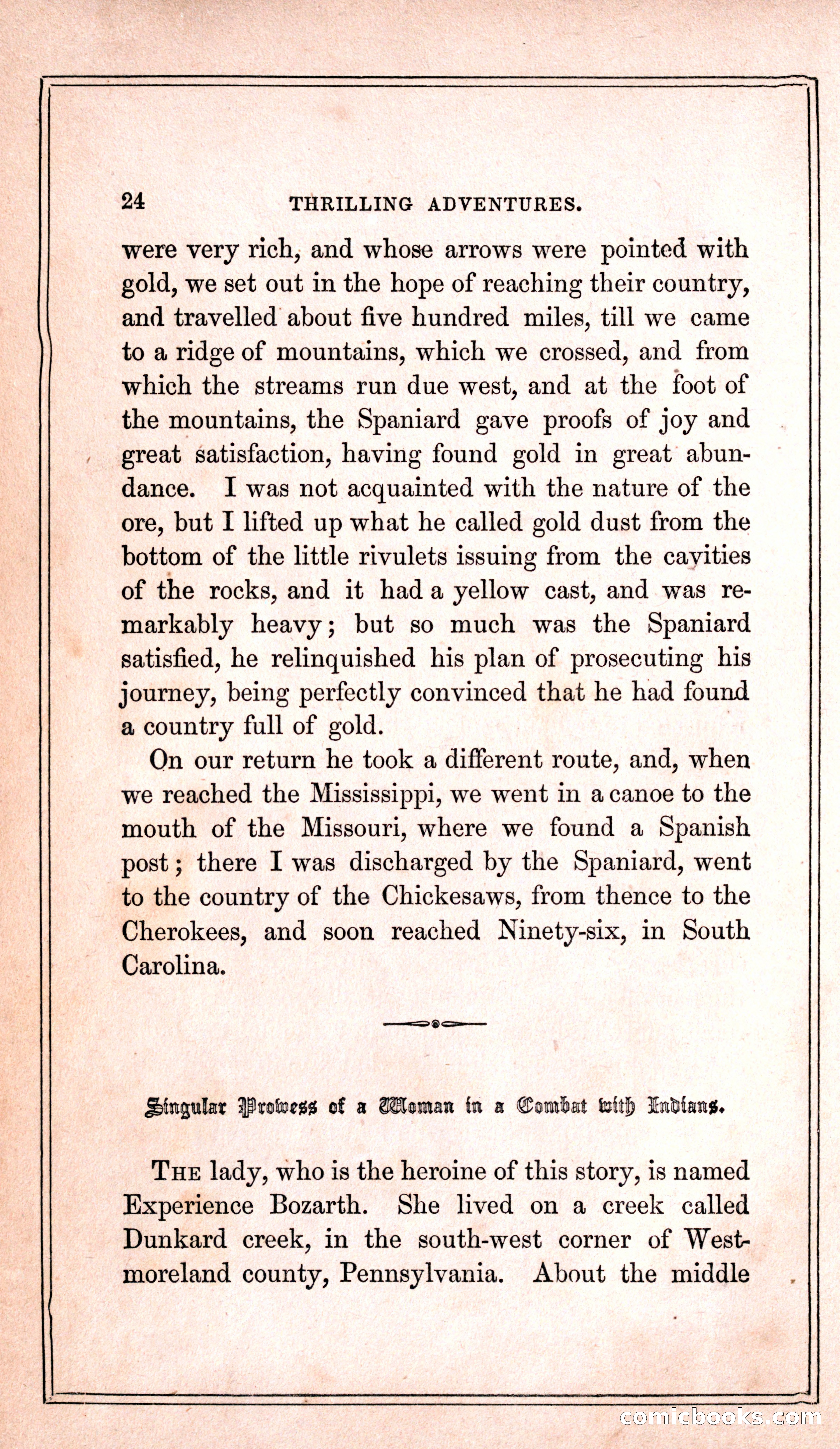 Thrilling Adventures Among the Indians — page 32 of 399