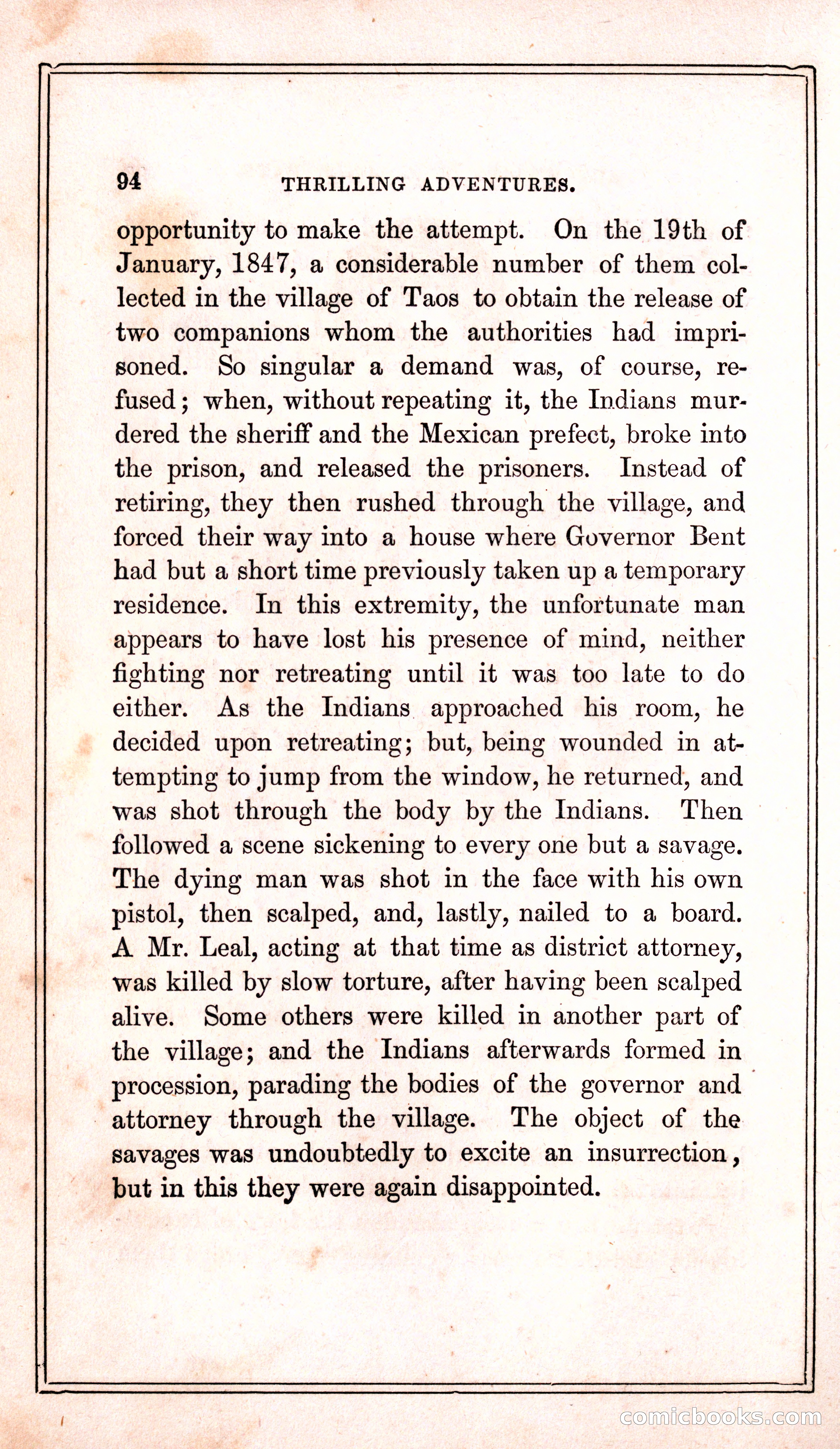 Thrilling Adventures Among the Indians — page 102 of 399