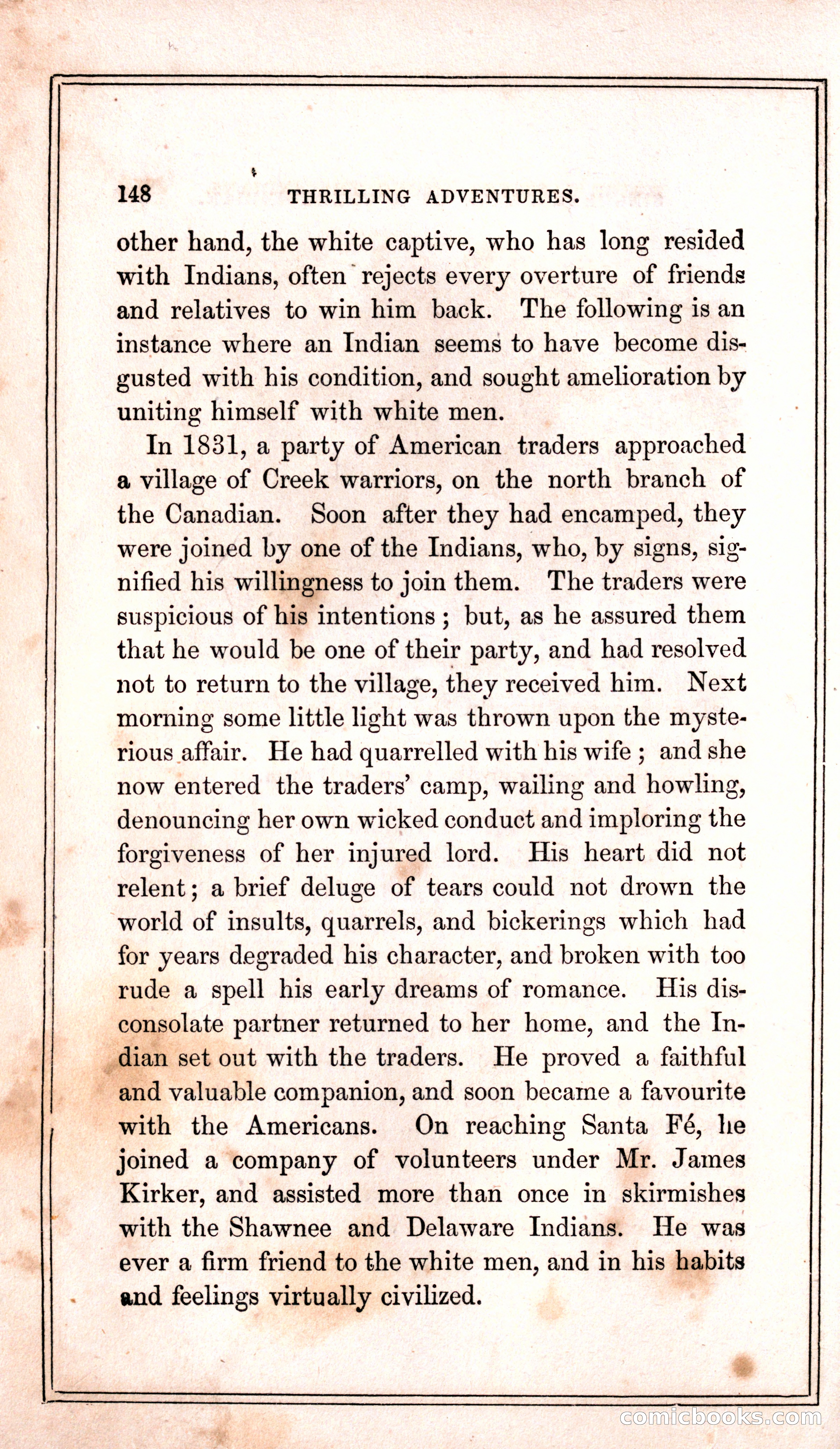 Thrilling Adventures Among the Indians — page 156 of 399