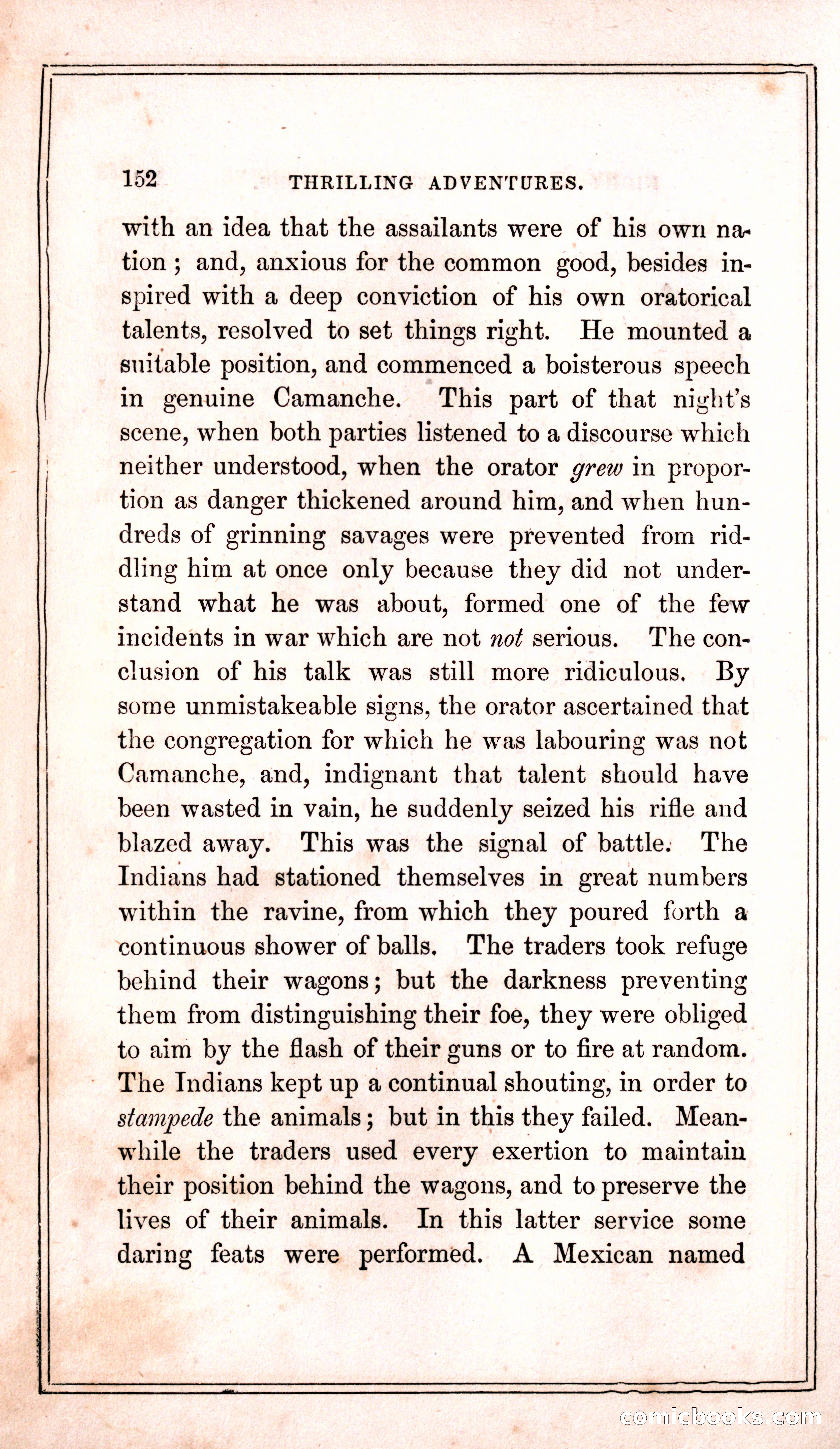 Thrilling Adventures Among the Indians — page 160 of 399
