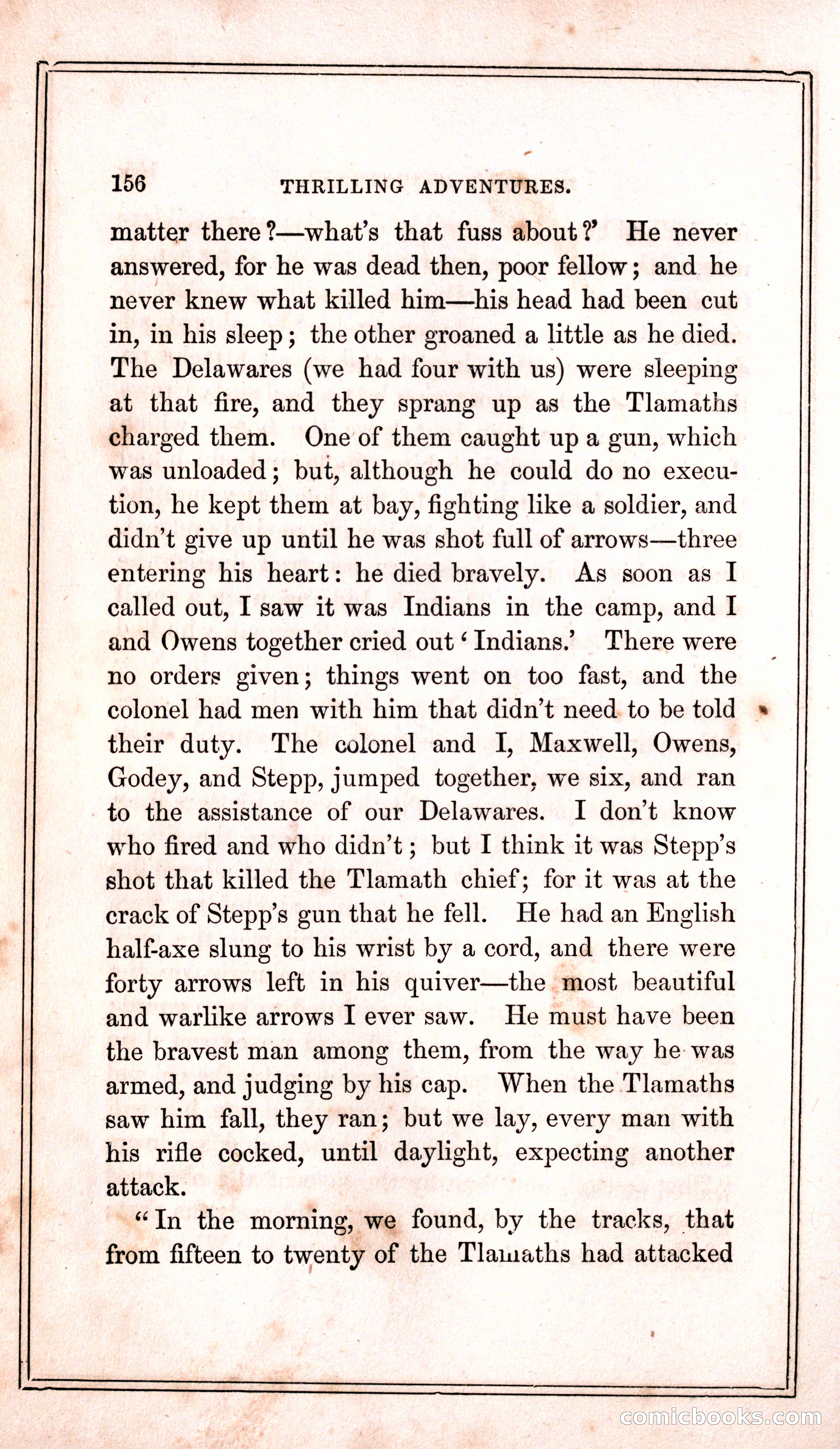 Thrilling Adventures Among the Indians — page 164 of 399