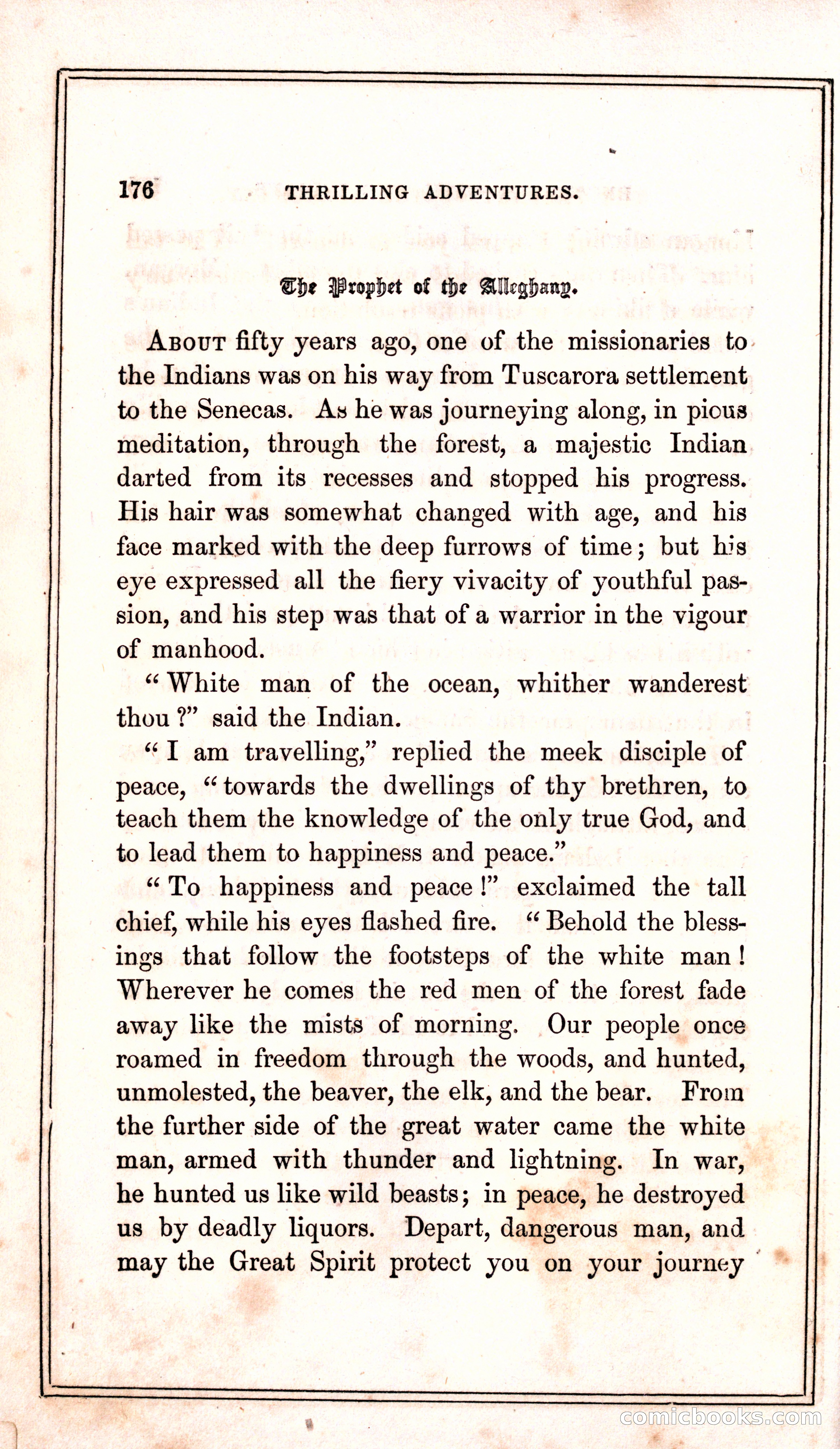 Thrilling Adventures Among the Indians — page 184 of 399