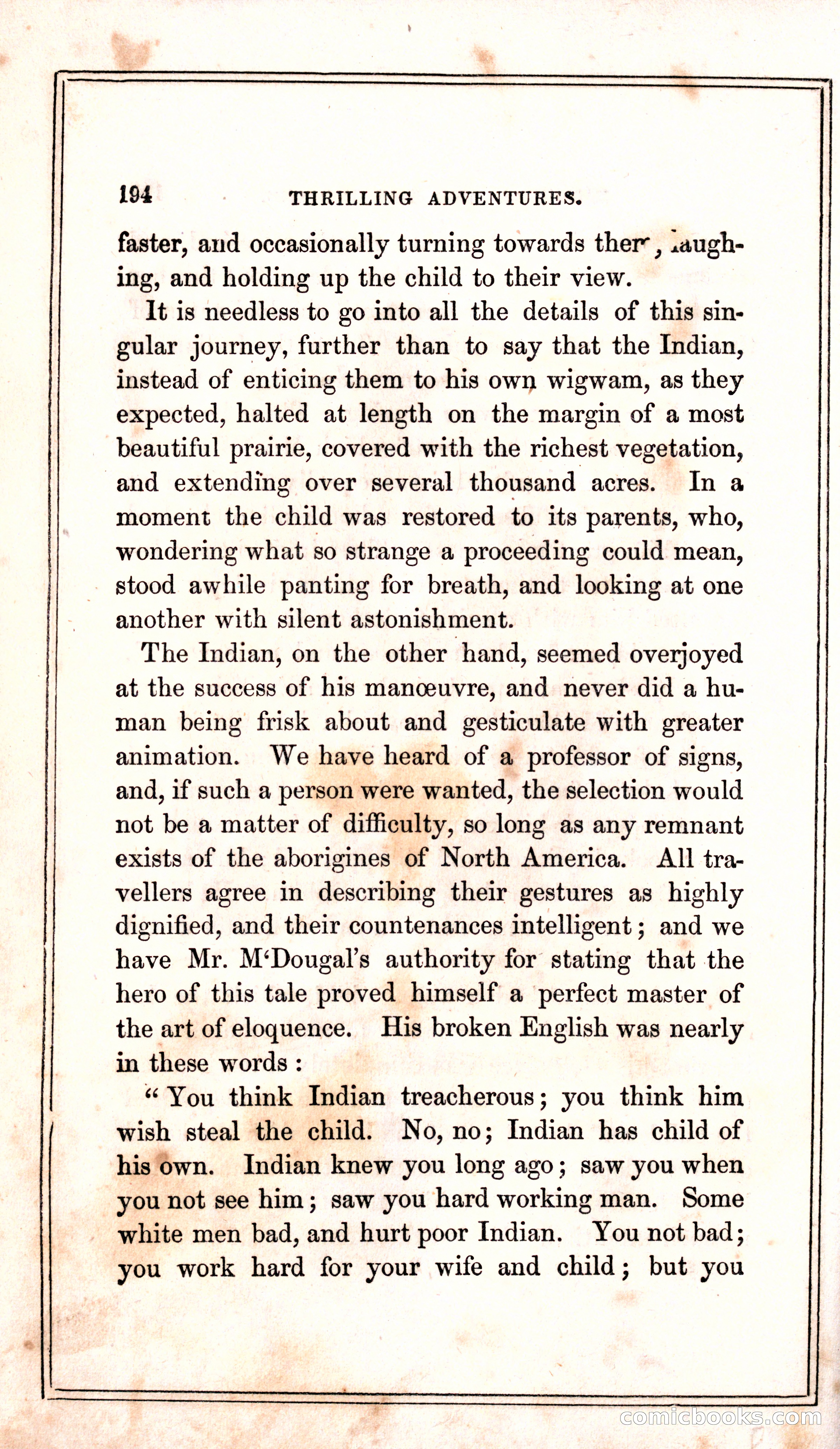 Thrilling Adventures Among the Indians — page 202 of 399
