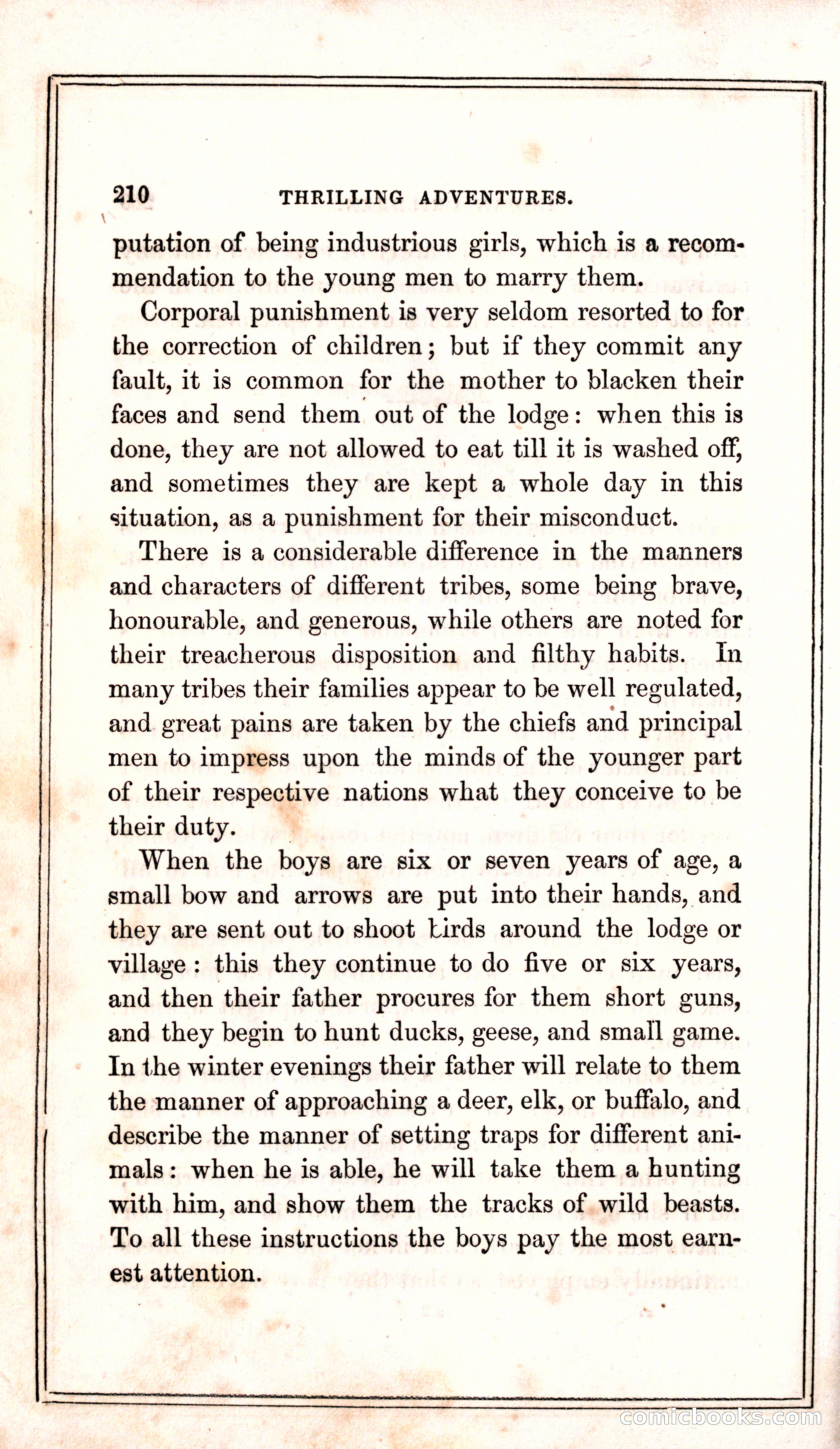 Thrilling Adventures Among the Indians — page 218 of 399