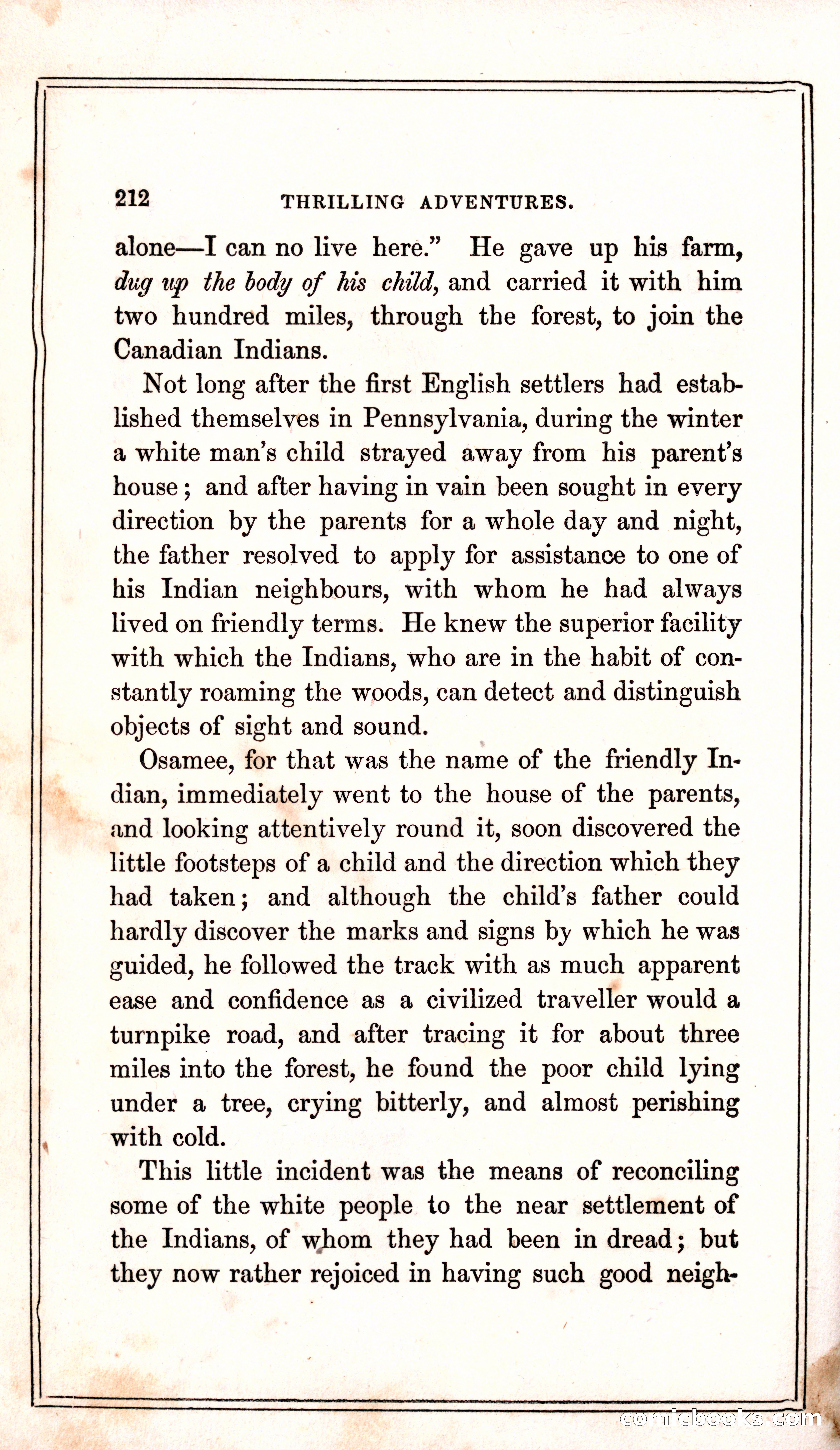 Thrilling Adventures Among the Indians — page 220 of 399