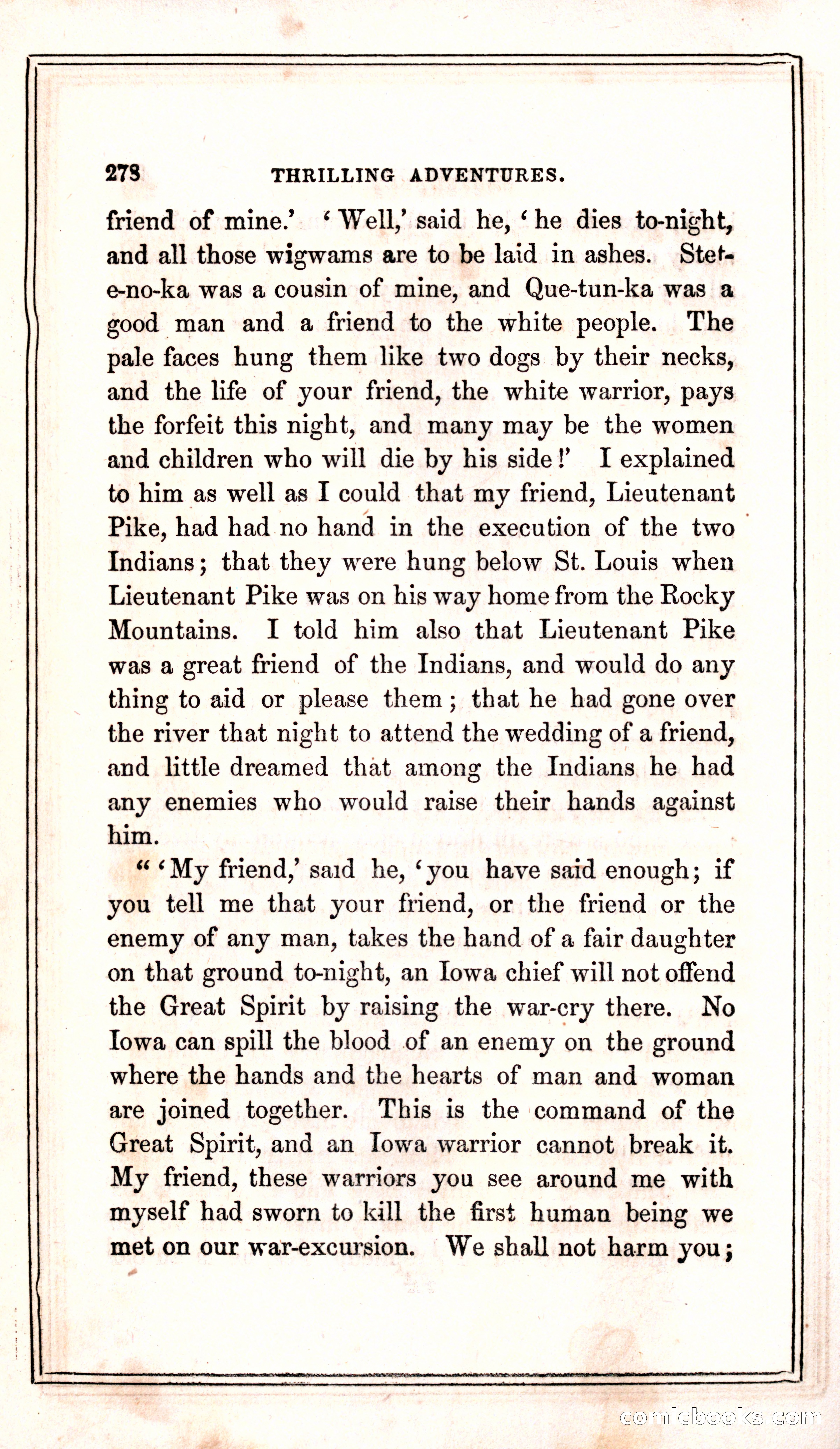 Thrilling Adventures Among the Indians — page 286 of 399