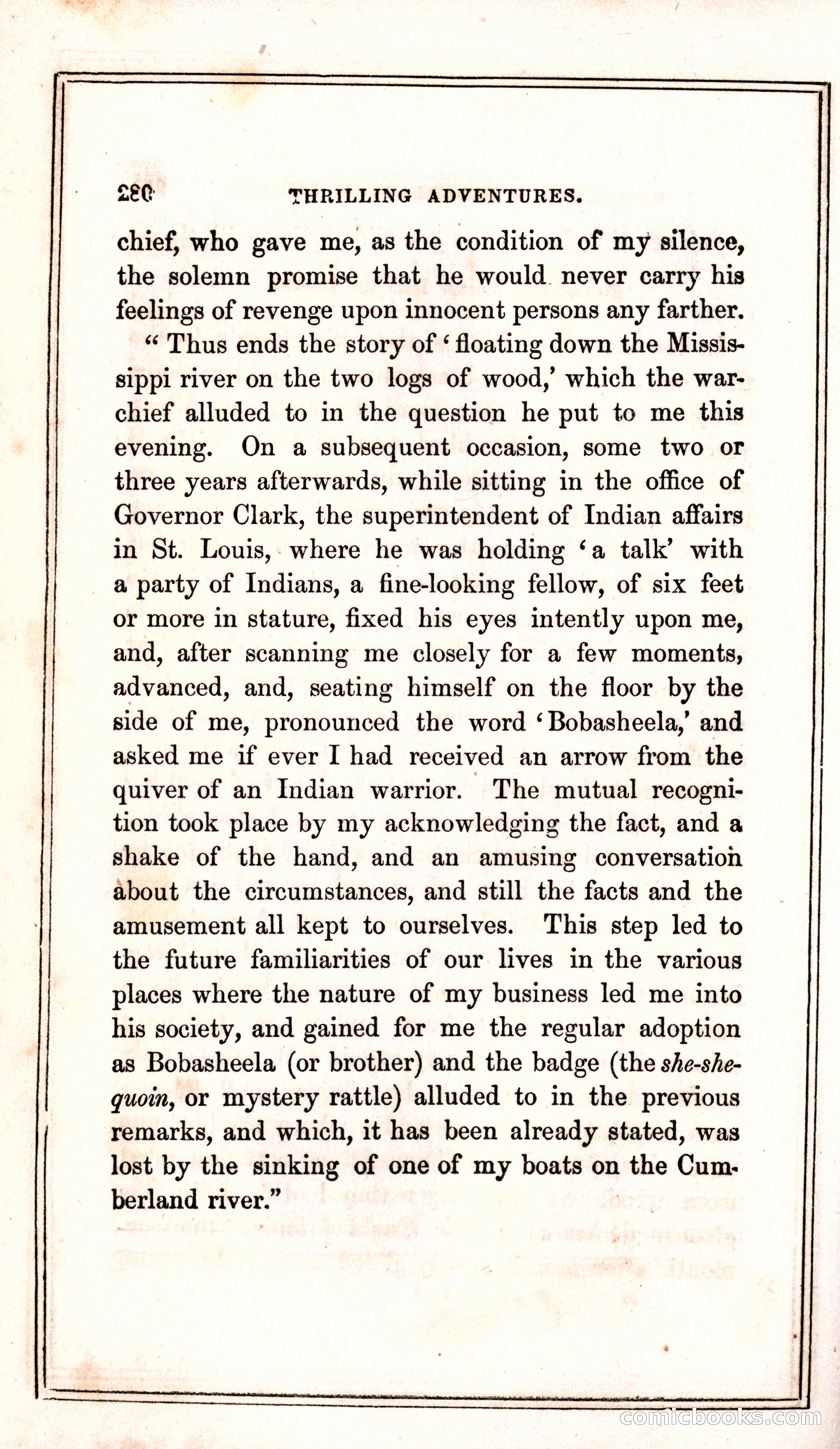 Thrilling Adventures Among the Indians — page 288 of 399