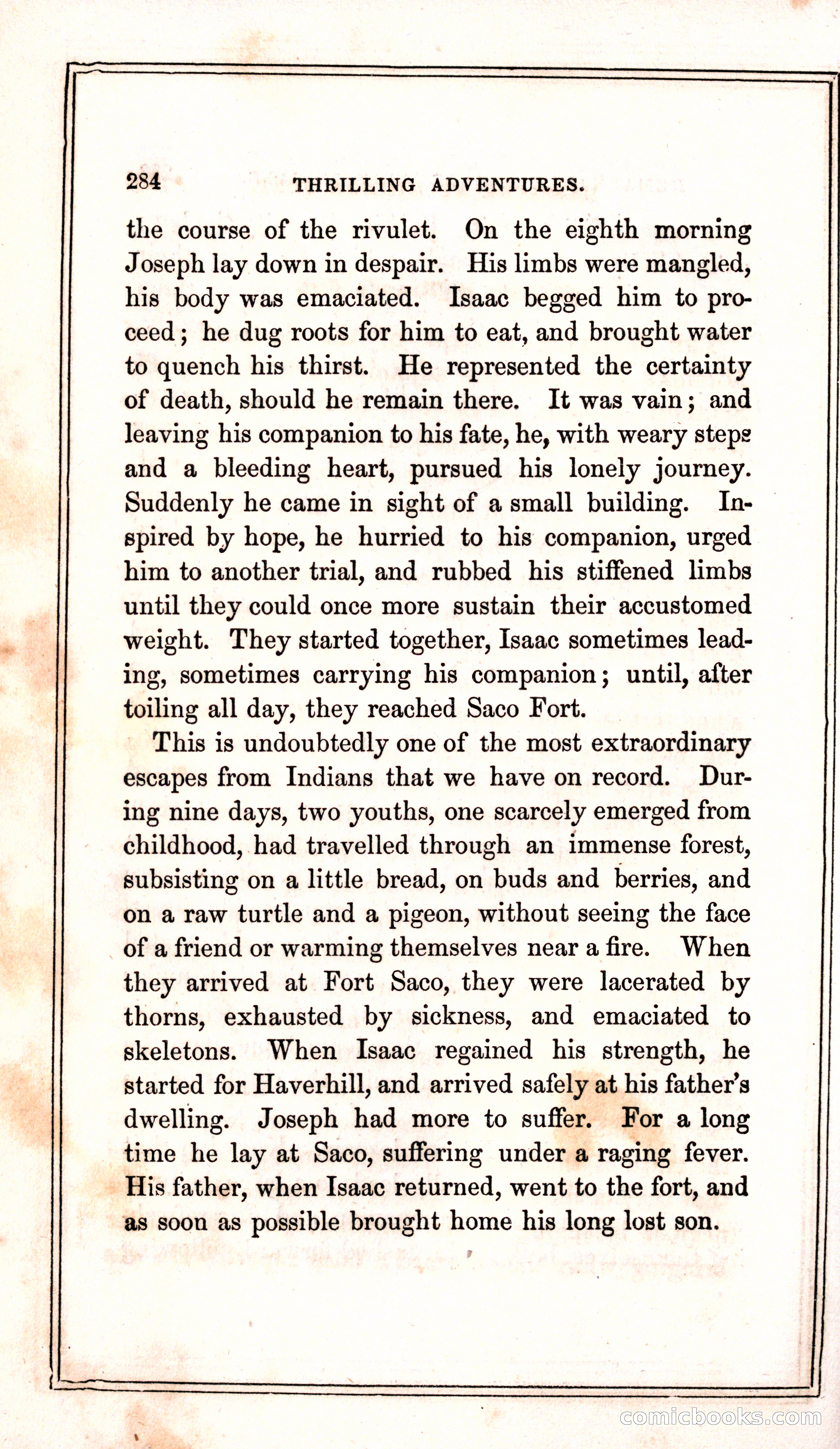Thrilling Adventures Among the Indians — page 292 of 399