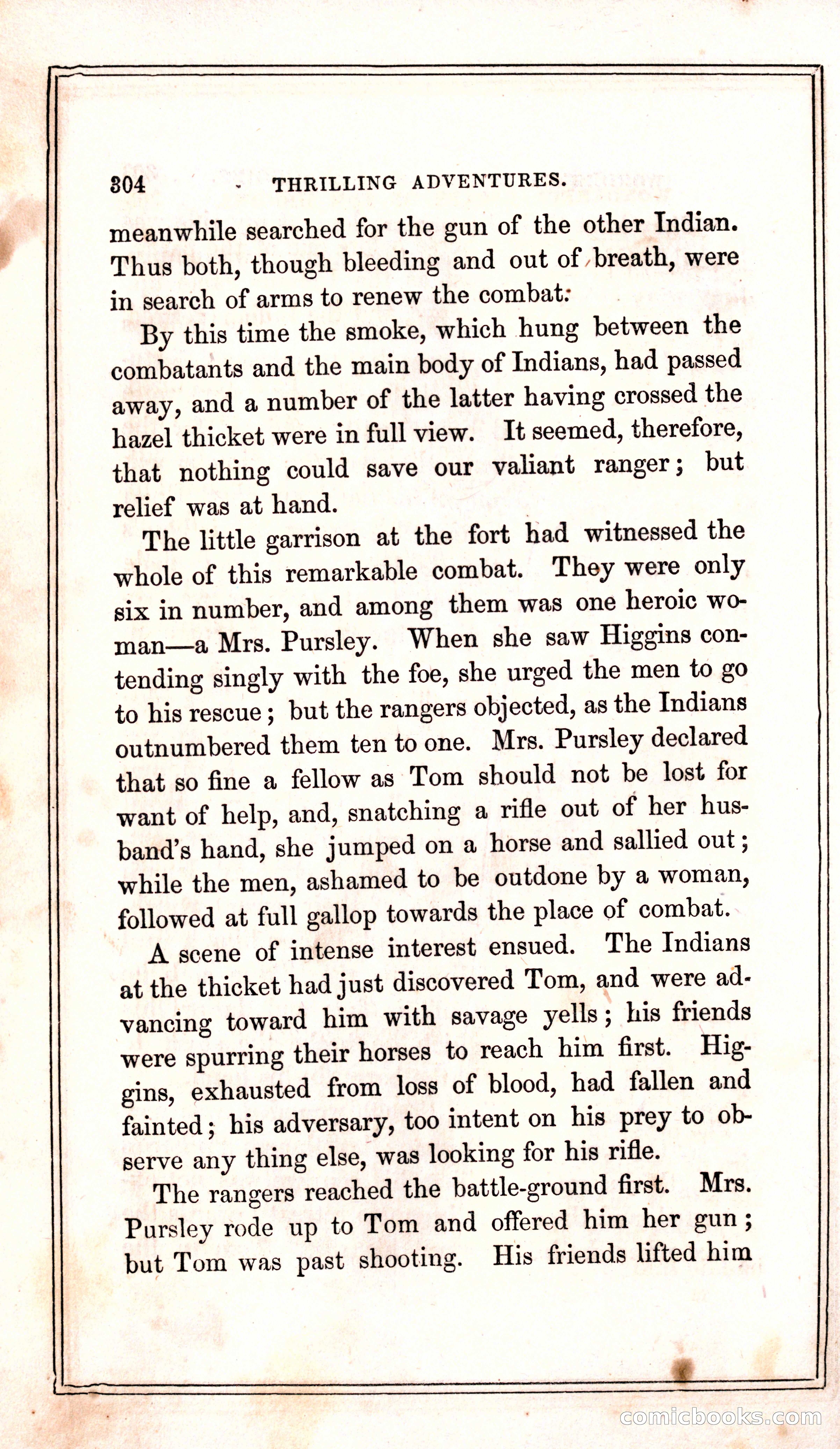 Thrilling Adventures Among the Indians — page 312 of 399
