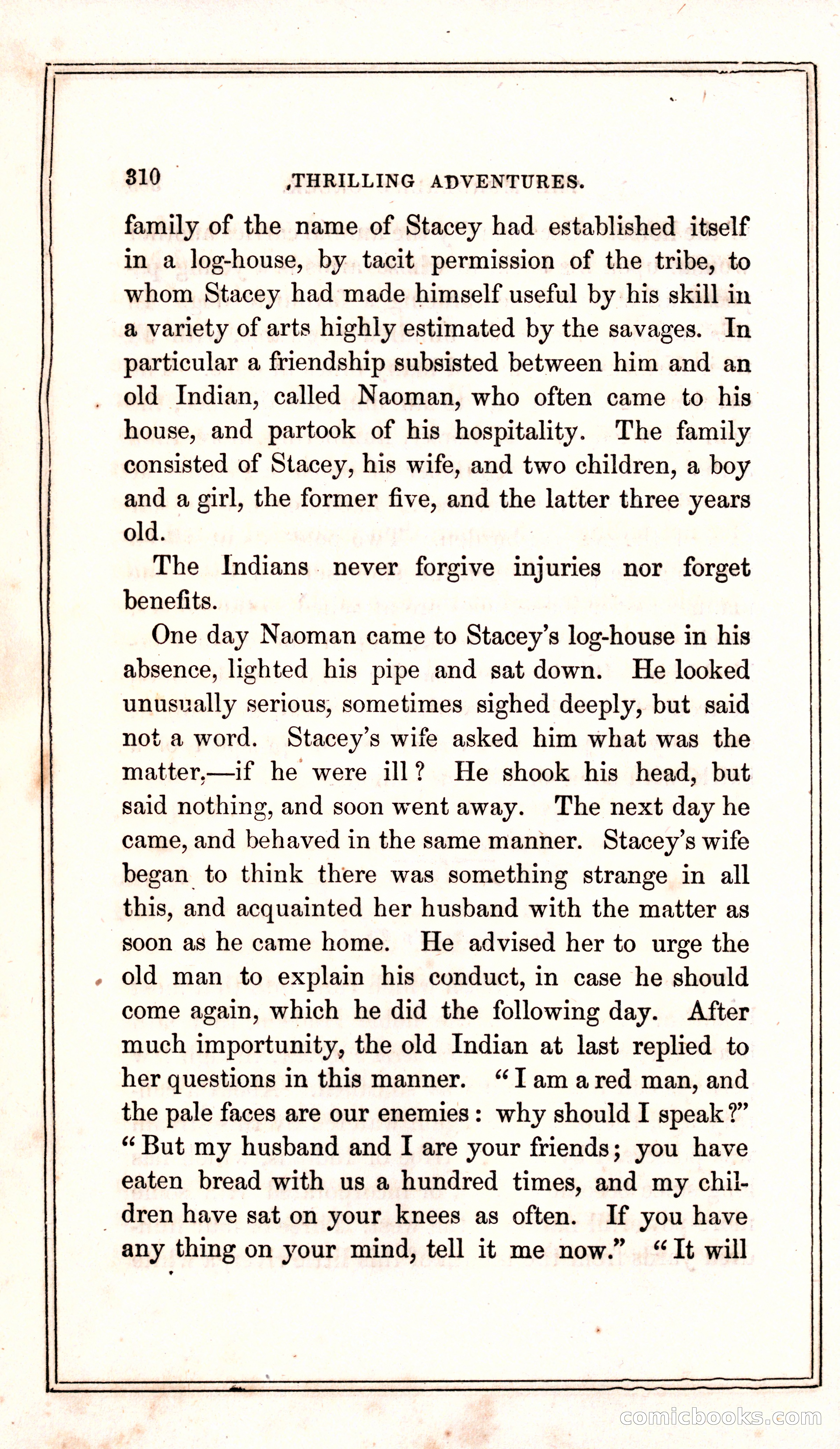 Thrilling Adventures Among the Indians — page 318 of 399