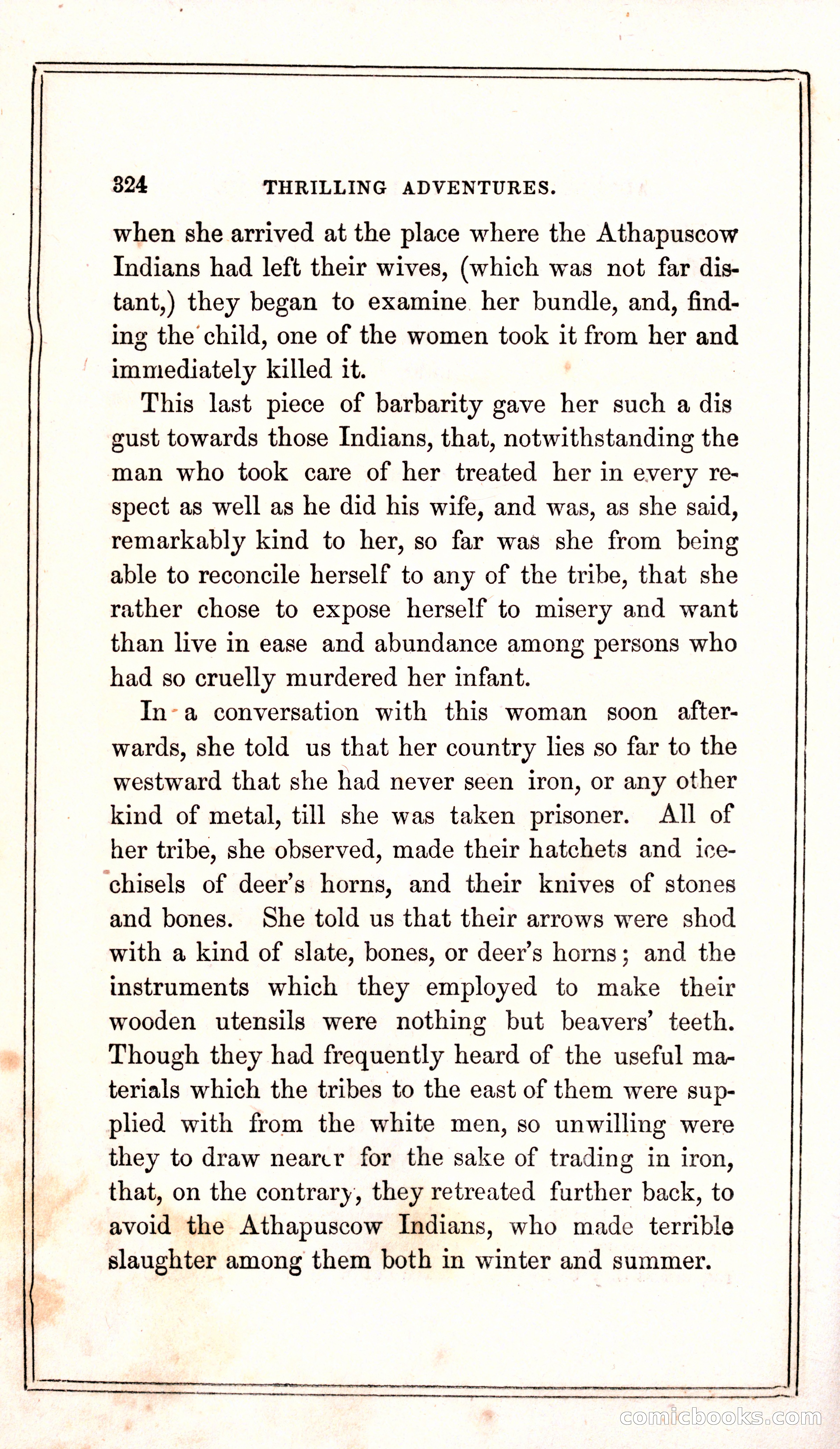 Thrilling Adventures Among the Indians — page 332 of 399