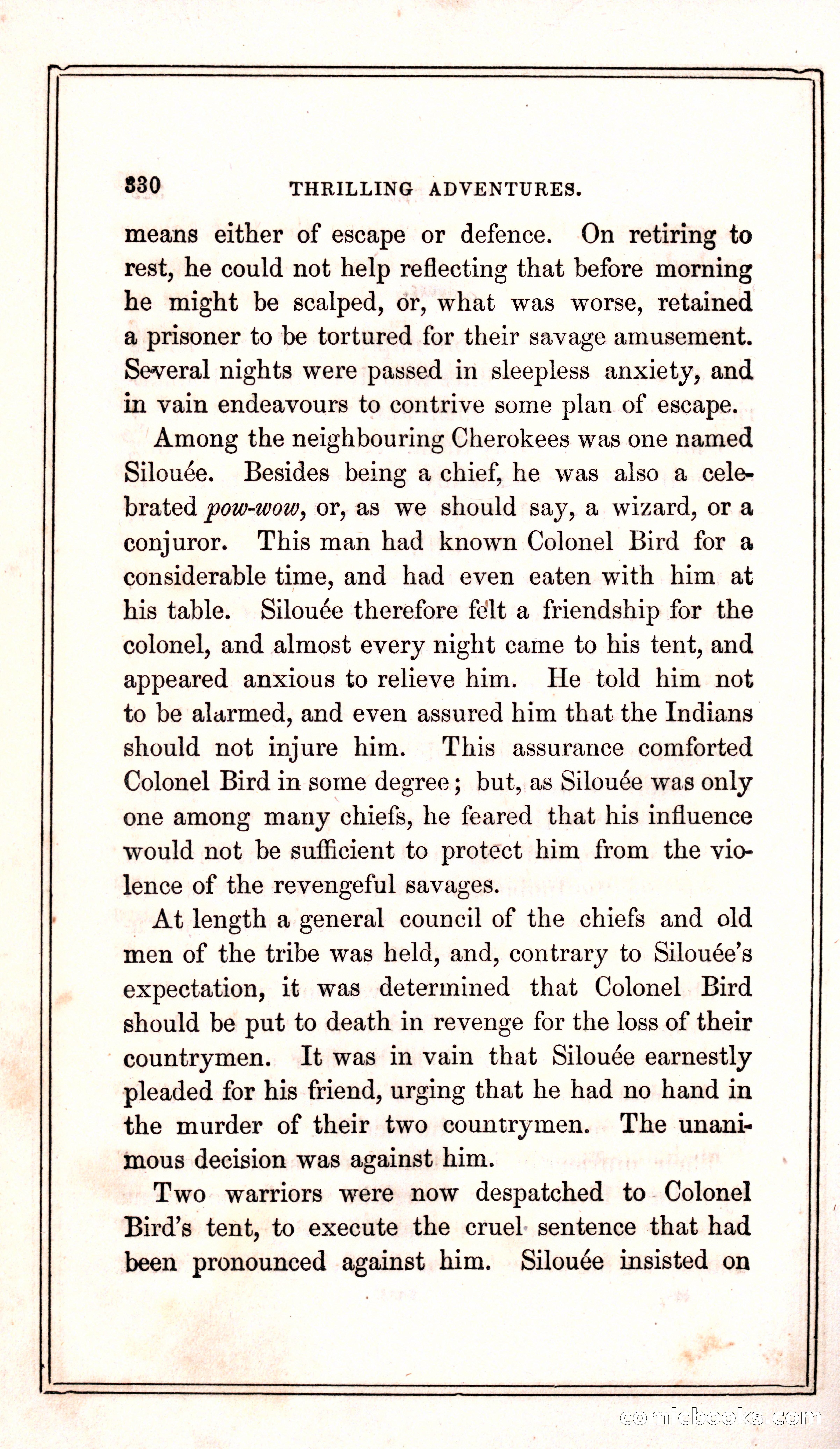 Thrilling Adventures Among the Indians — page 338 of 399