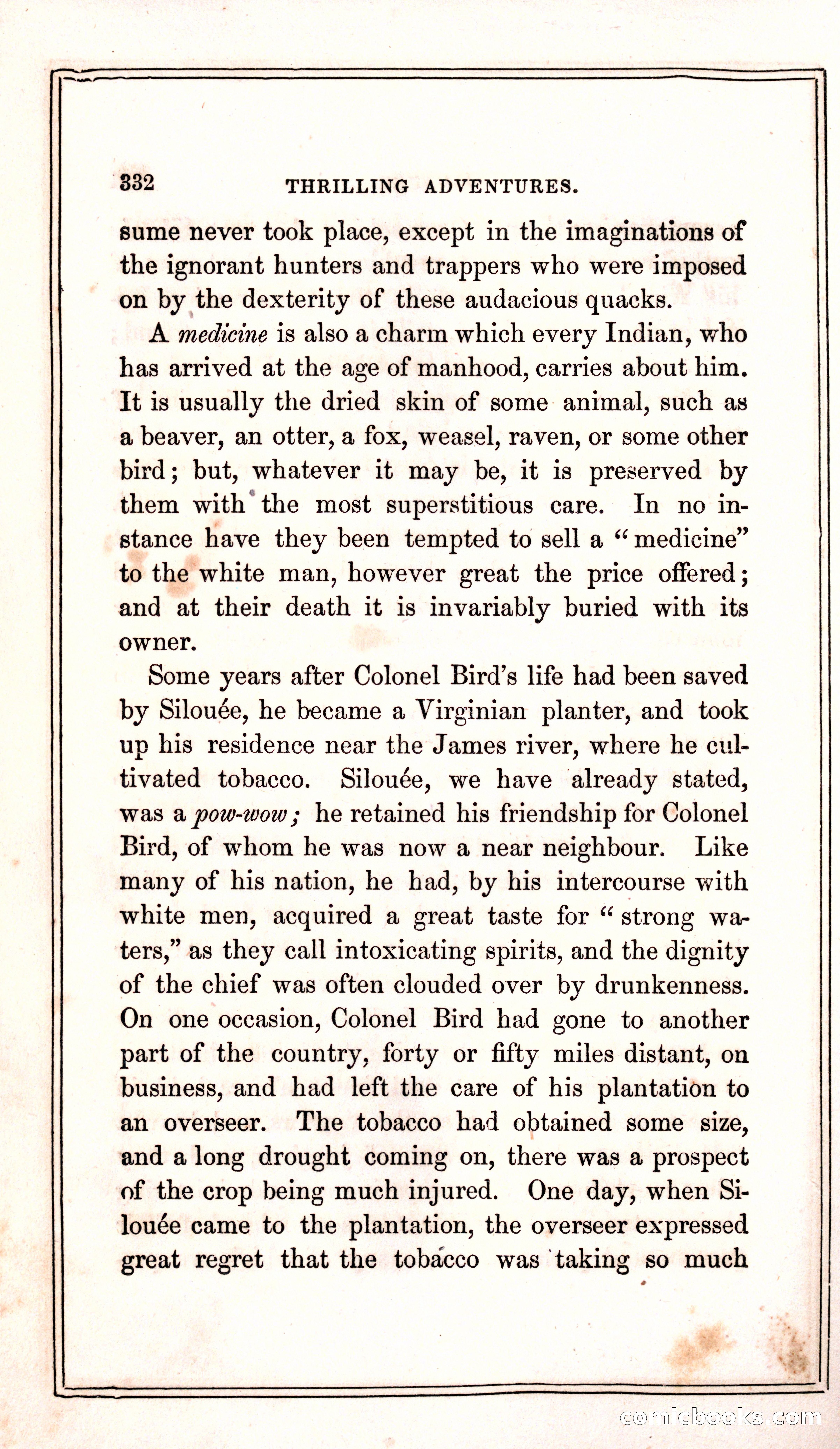 Thrilling Adventures Among the Indians — page 340 of 399