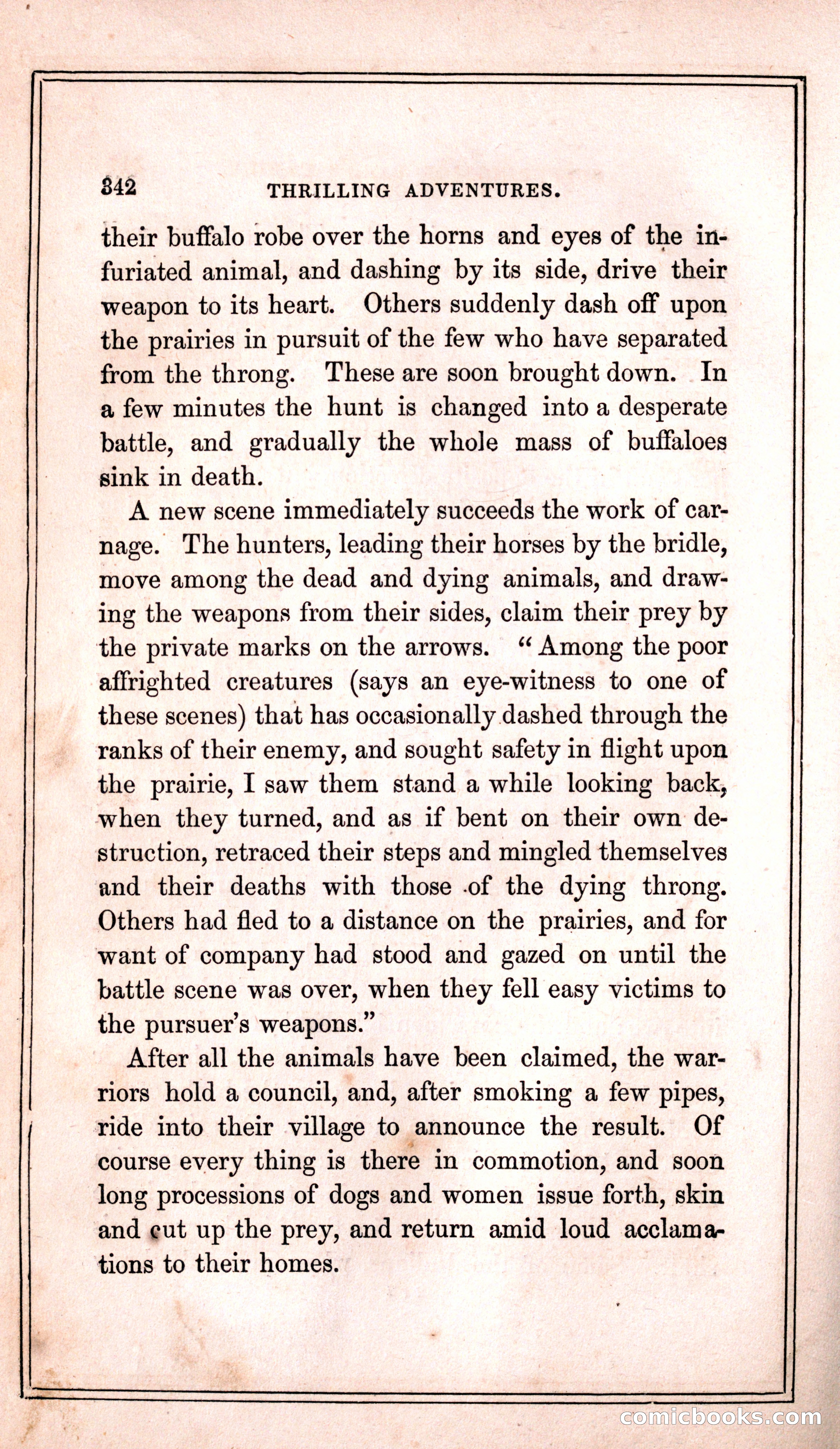 Thrilling Adventures Among the Indians — page 350 of 399