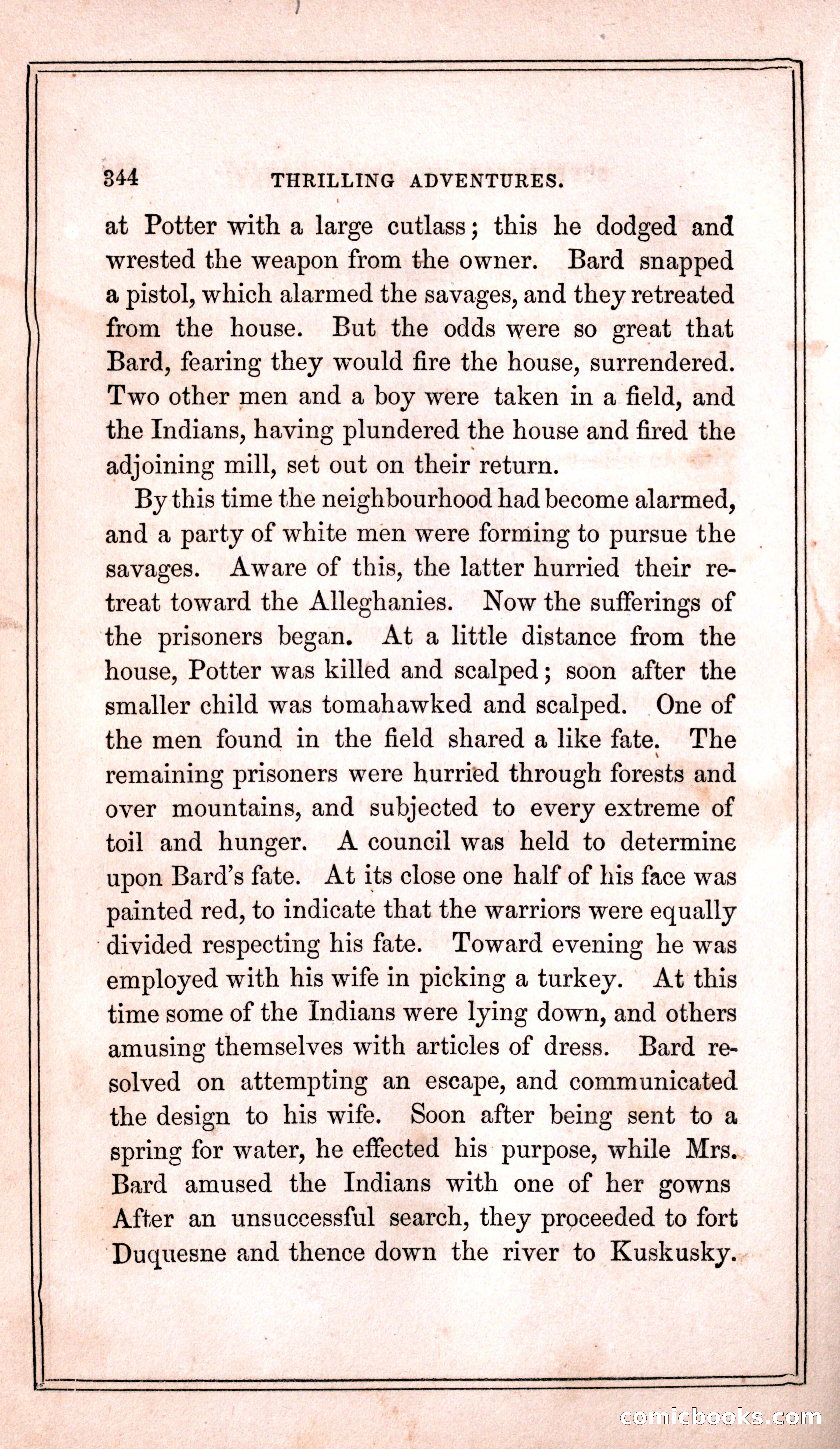 Thrilling Adventures Among the Indians — page 352 of 399