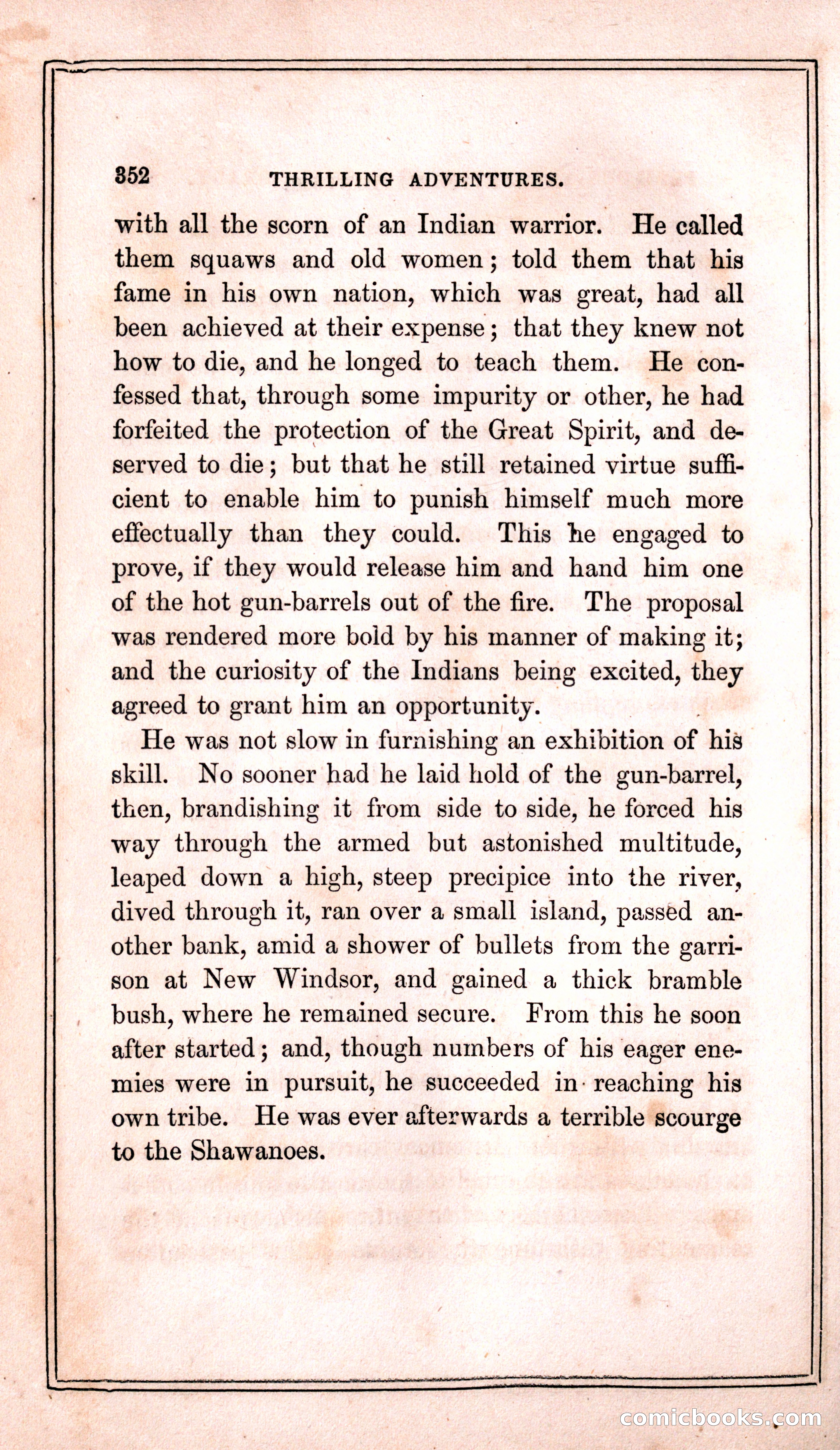 Thrilling Adventures Among the Indians — page 360 of 399