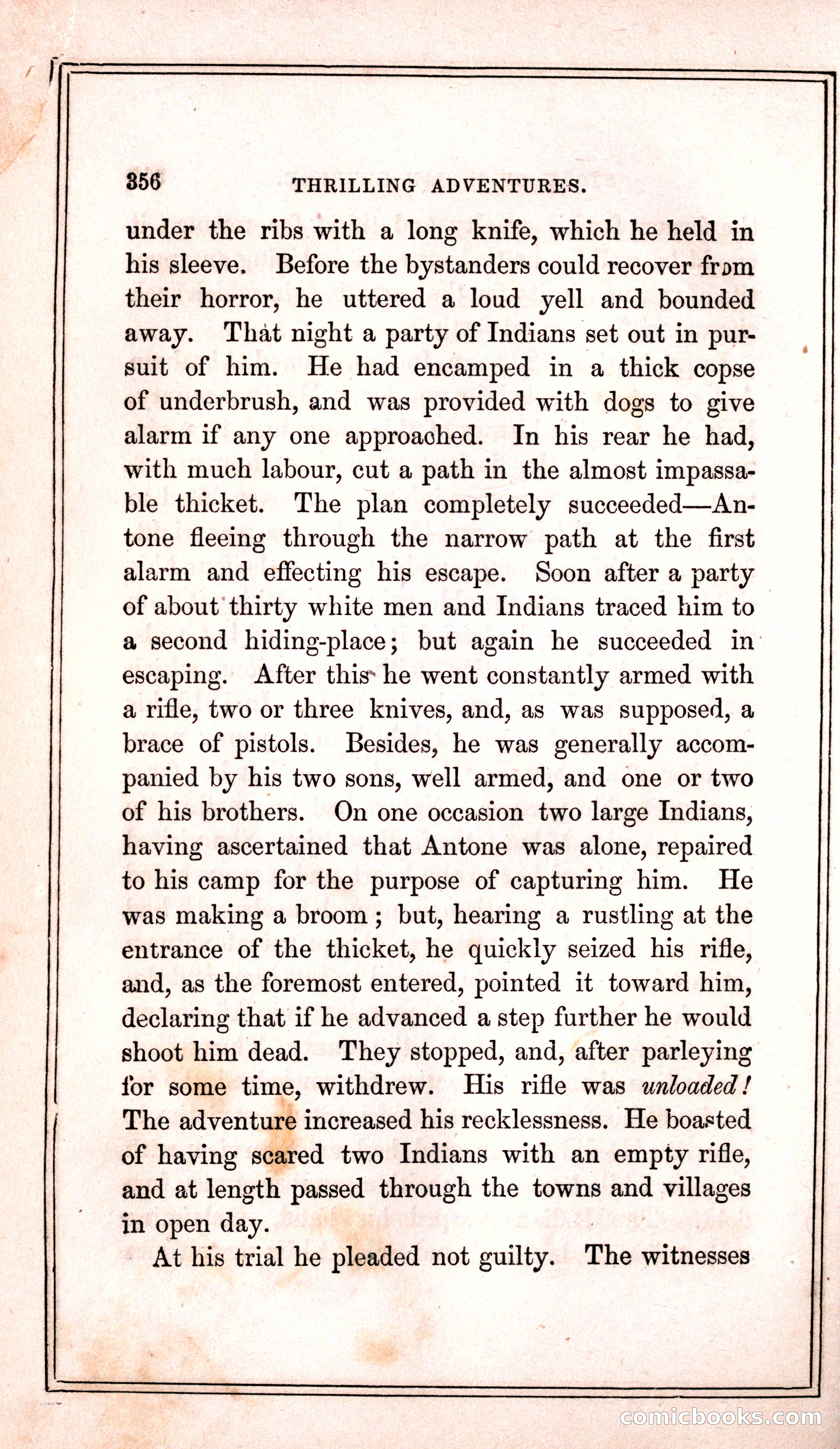Thrilling Adventures Among the Indians — page 364 of 399