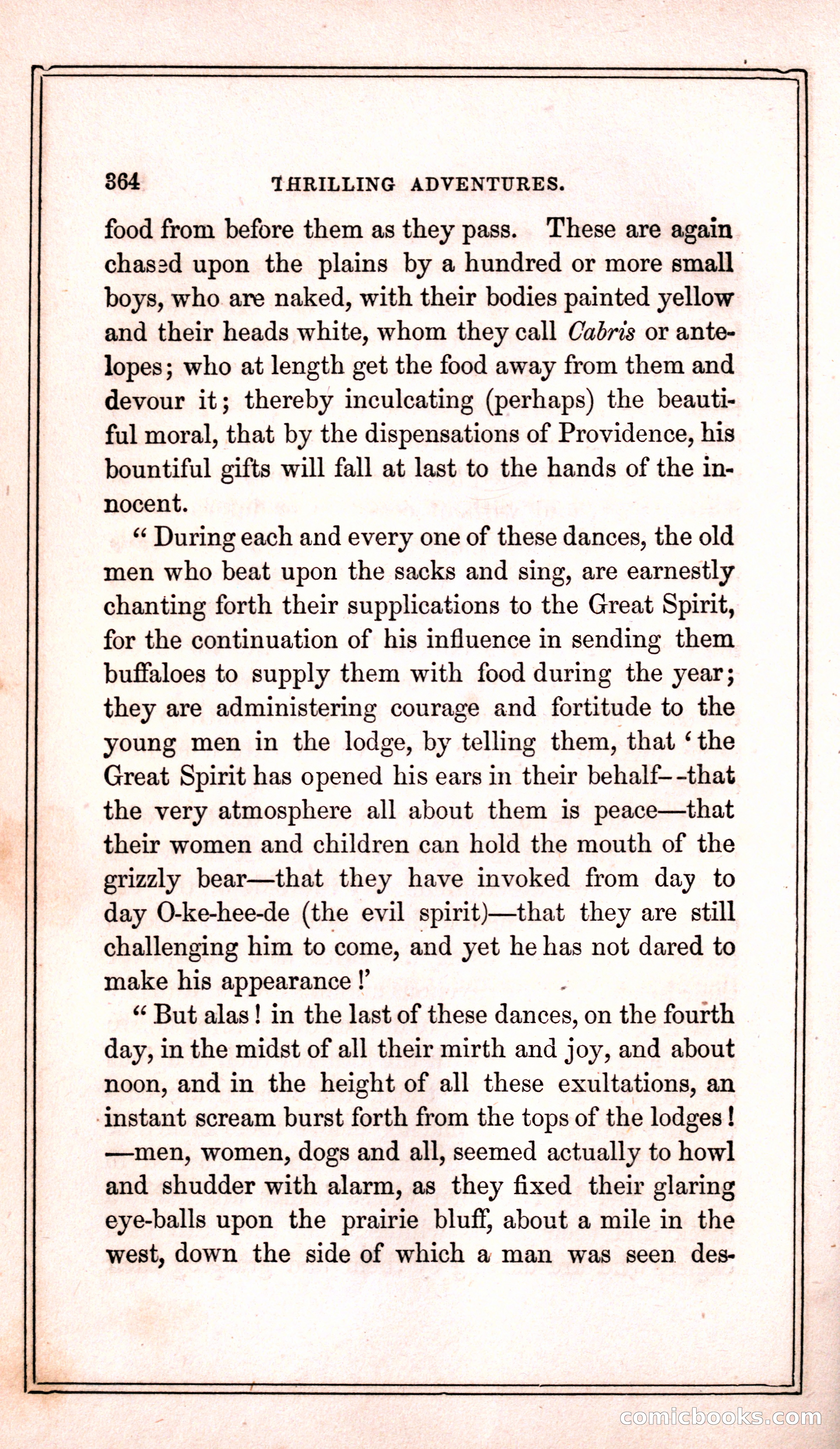 Thrilling Adventures Among the Indians — page 372 of 399