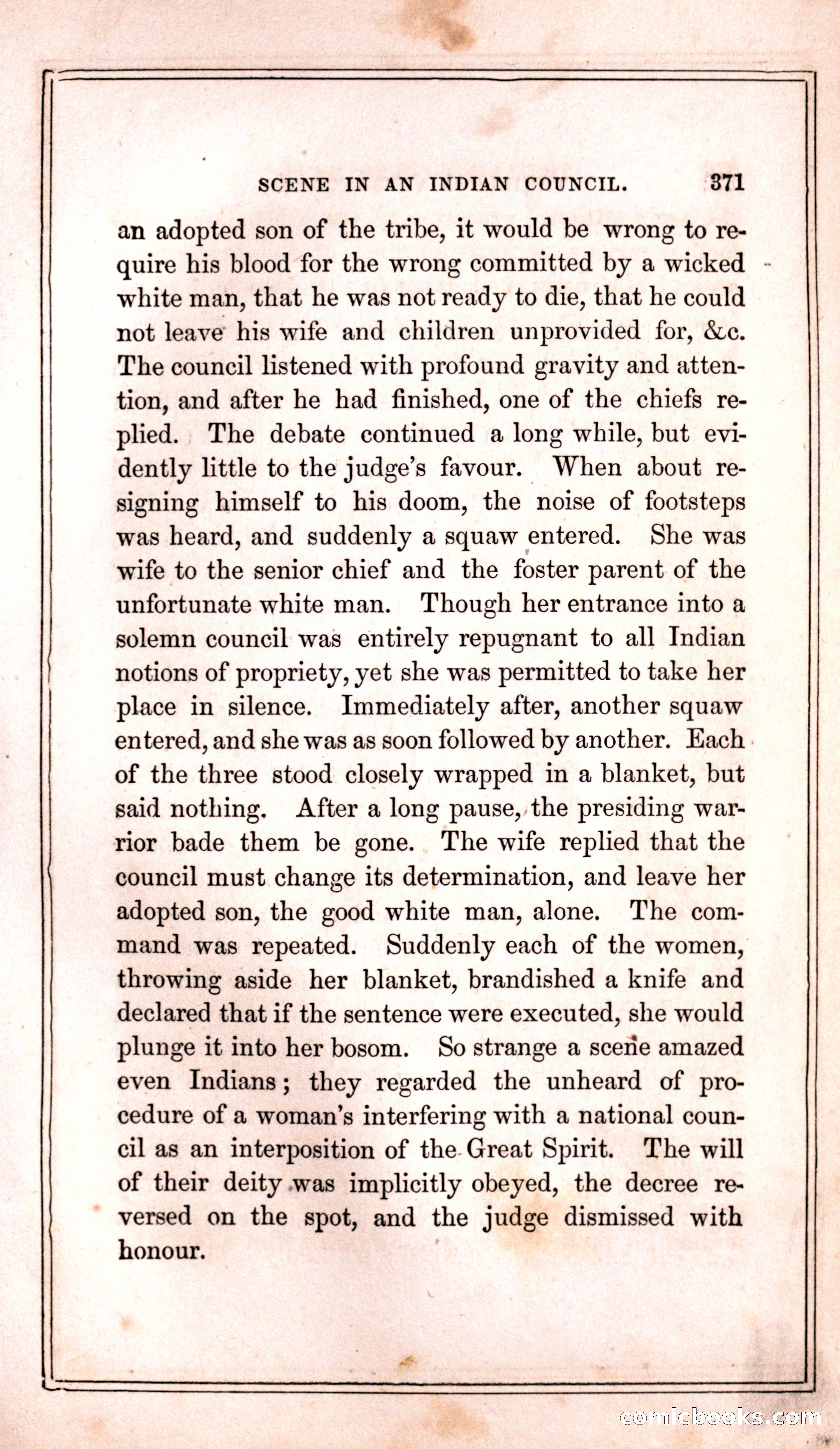 Thrilling Adventures Among the Indians — page 379 of 399