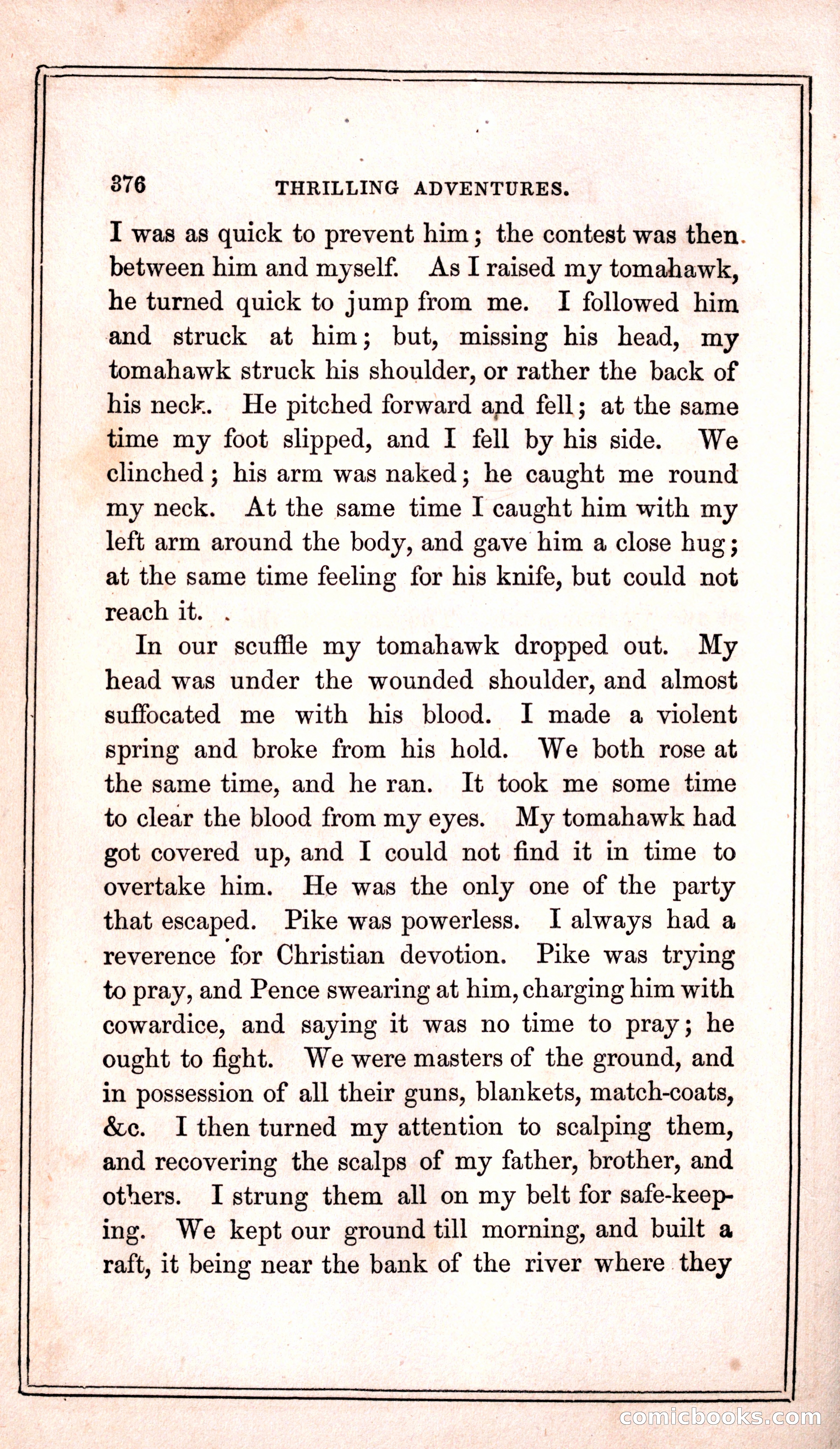 Thrilling Adventures Among the Indians — page 384 of 399