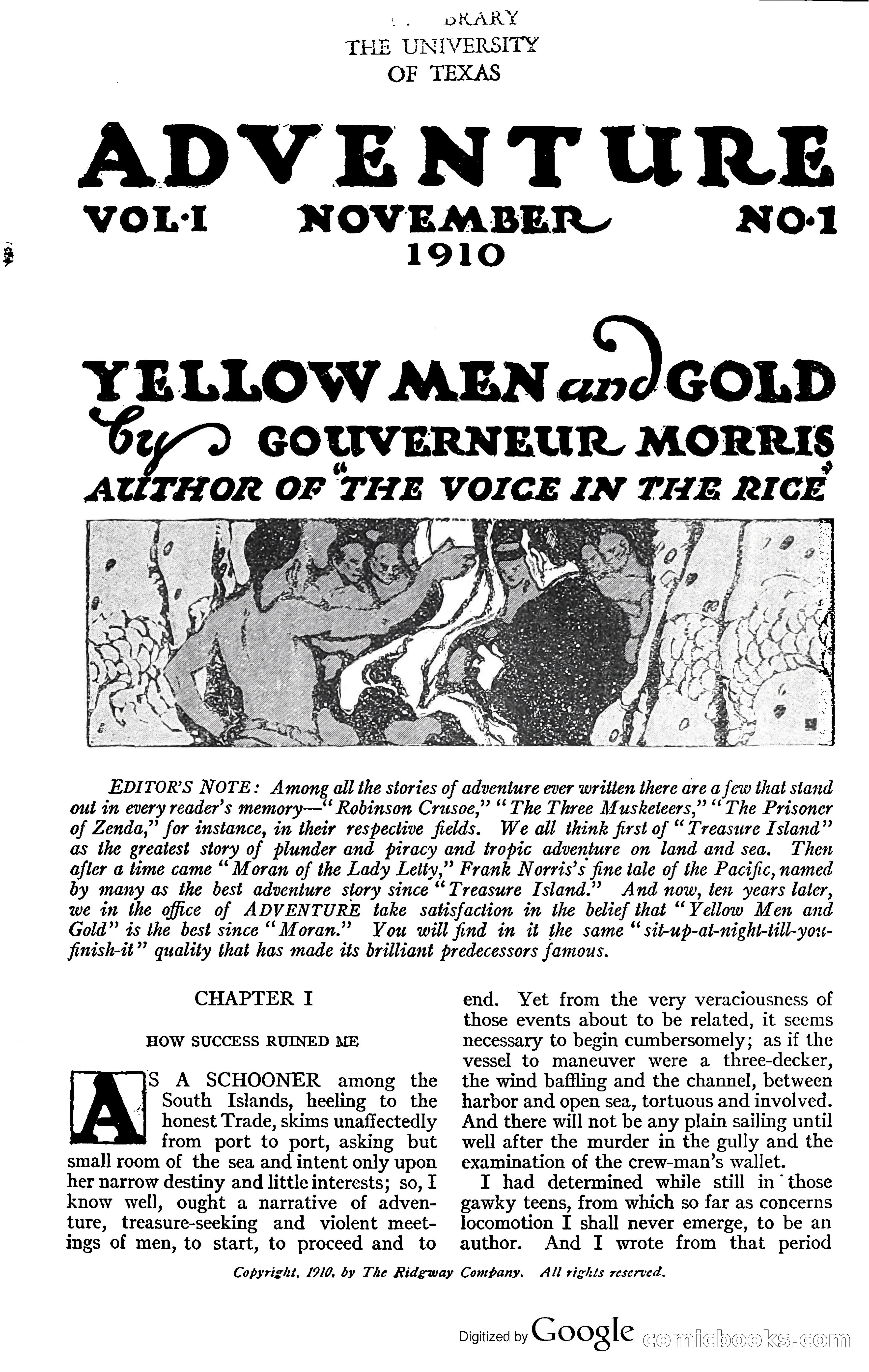Adventure Magazine, November (1910s) — page 7 of 194