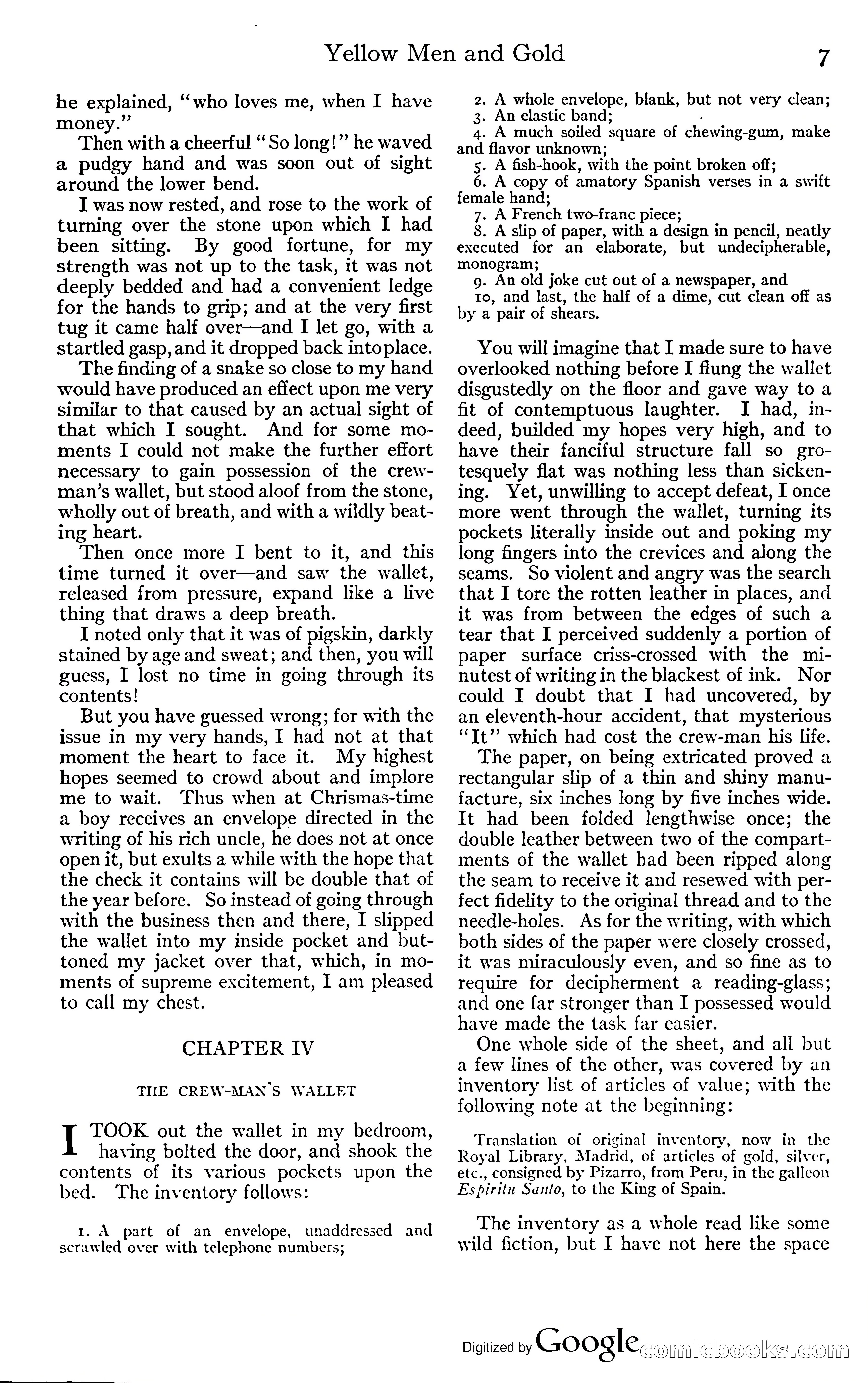 Adventure Magazine, November (1910s) — page 13 of 194