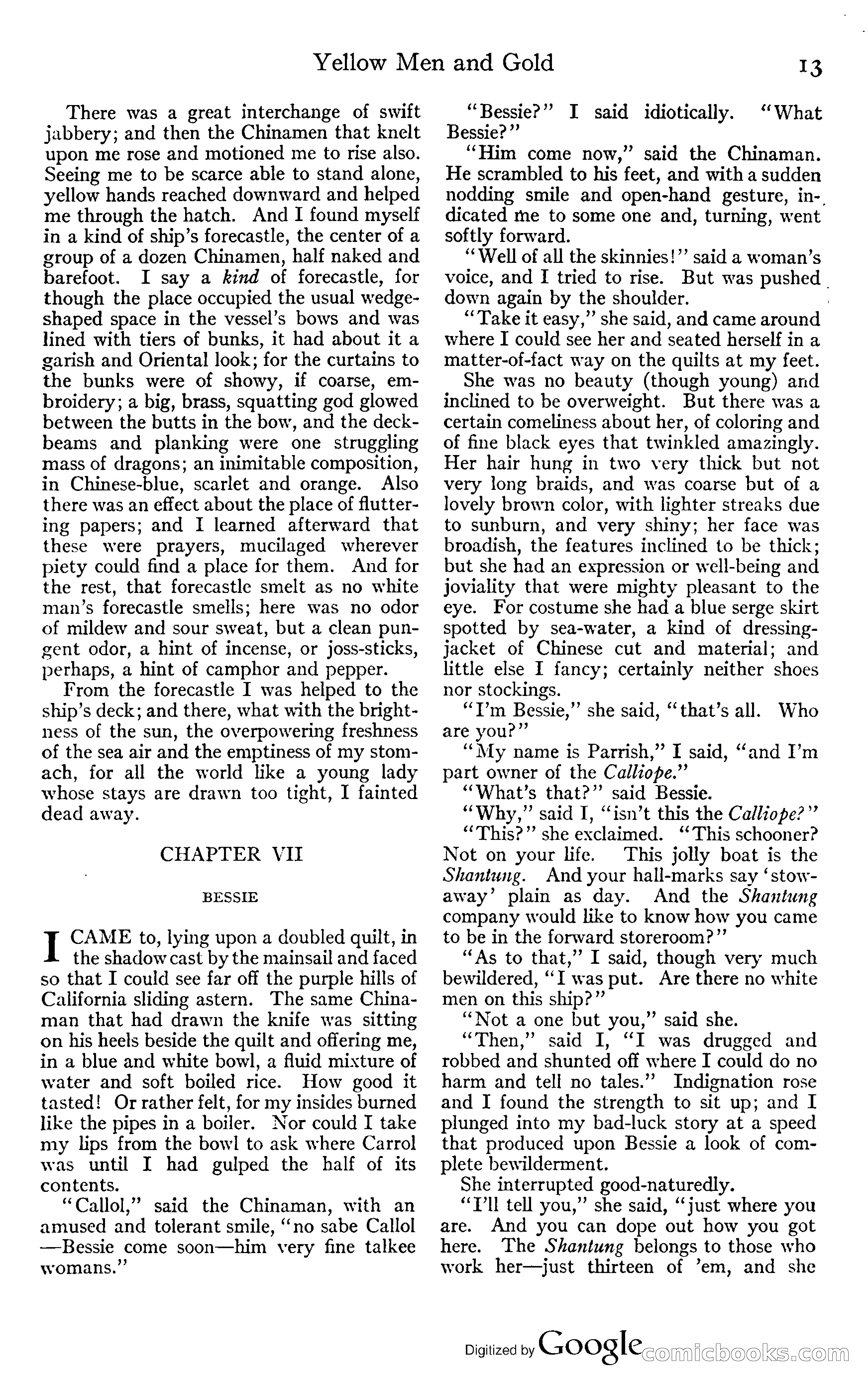 Adventure Magazine, November (1910s) — page 19 of 194