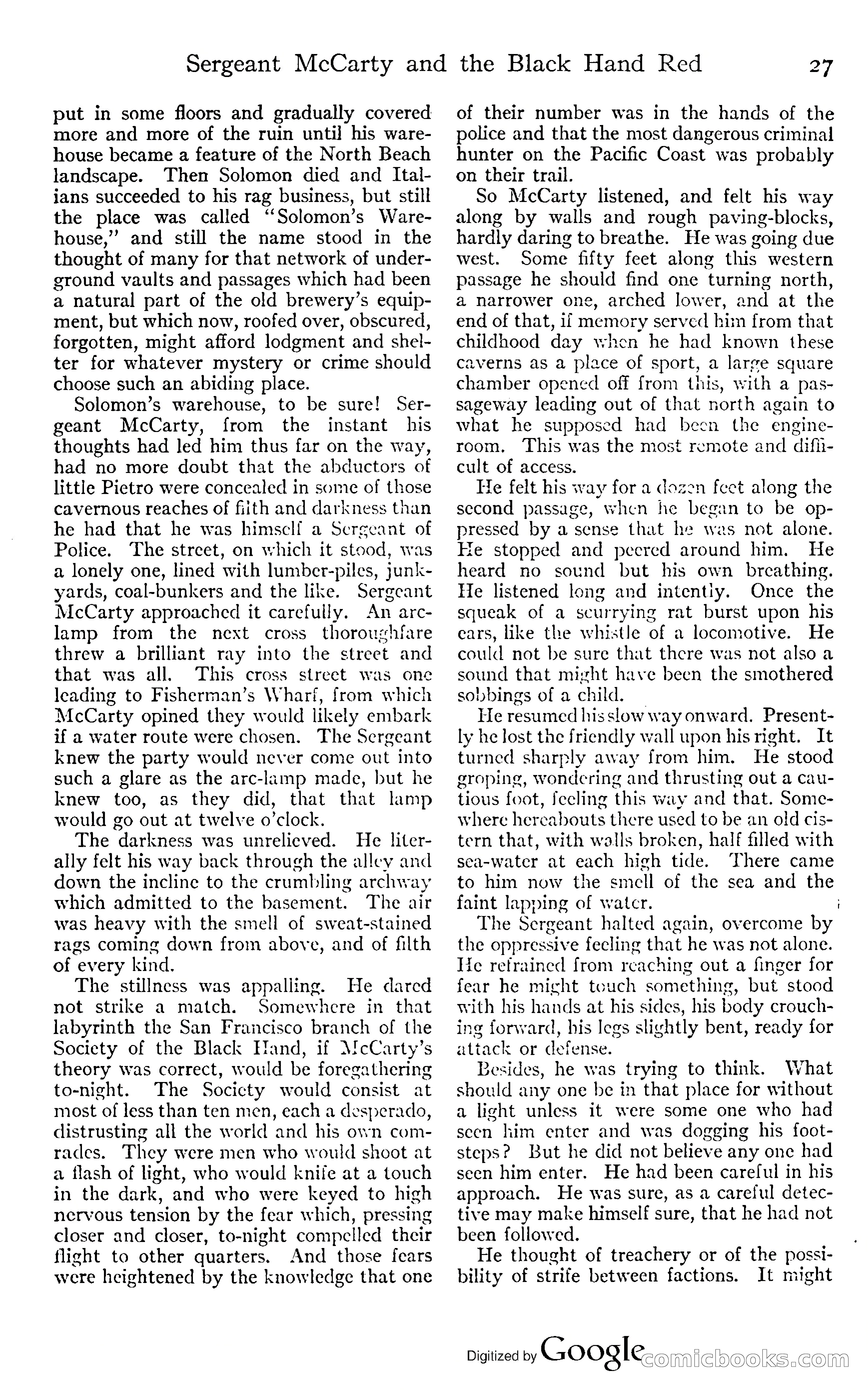 Adventure Magazine, November (1910s) — page 33 of 194