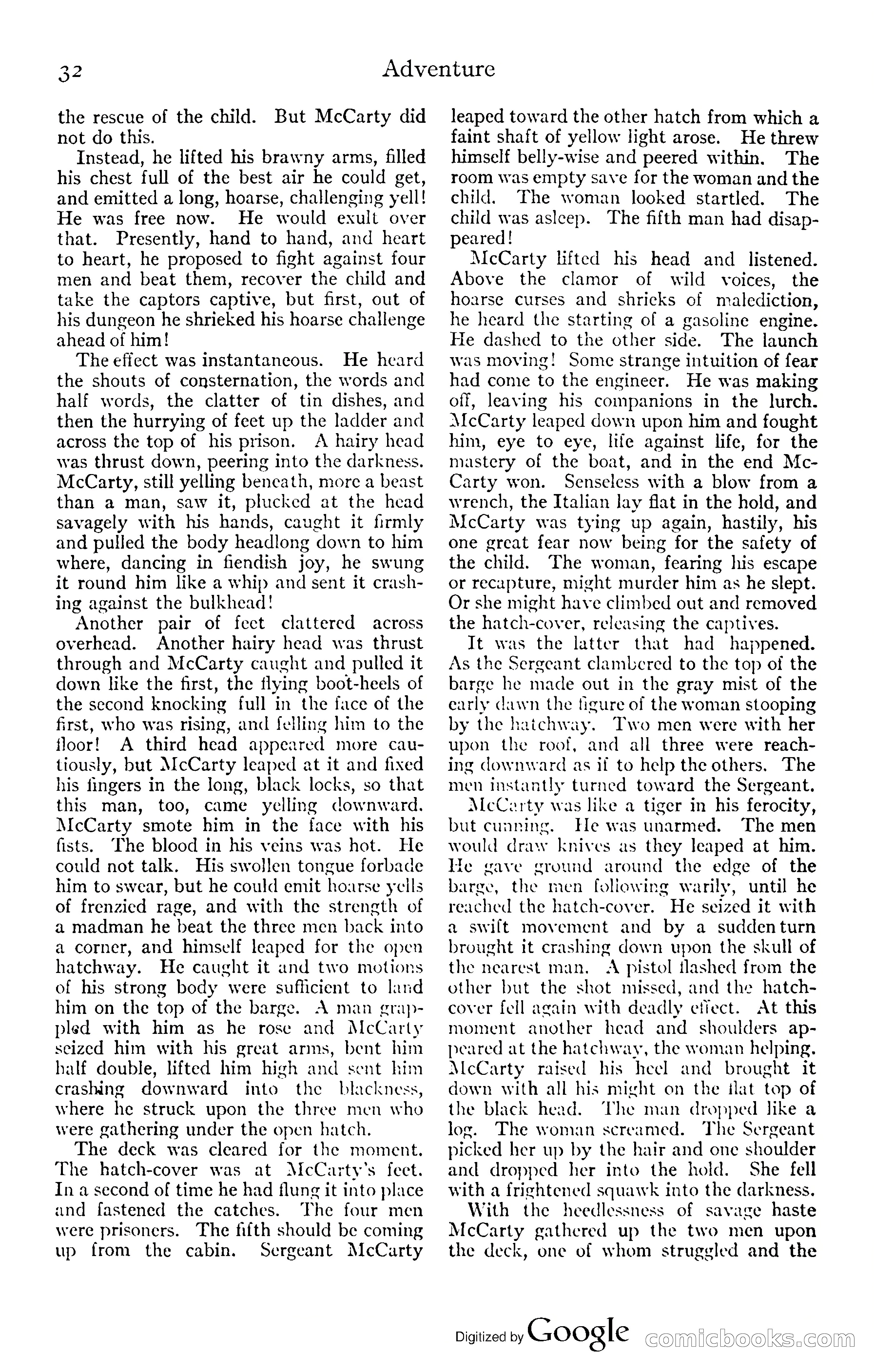 Adventure Magazine, November (1910s) — page 38 of 194