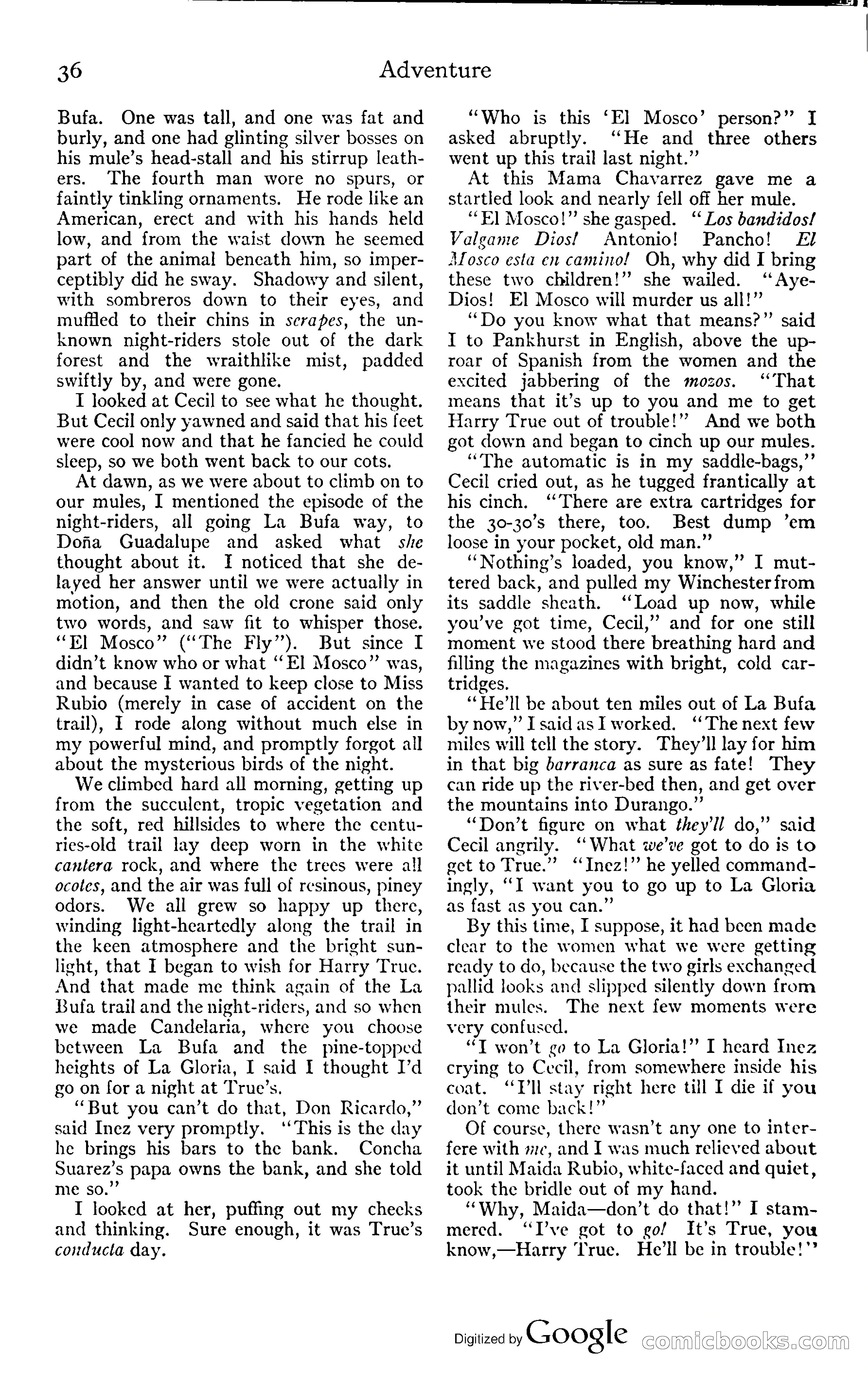 Adventure Magazine, November (1910s) — page 42 of 194